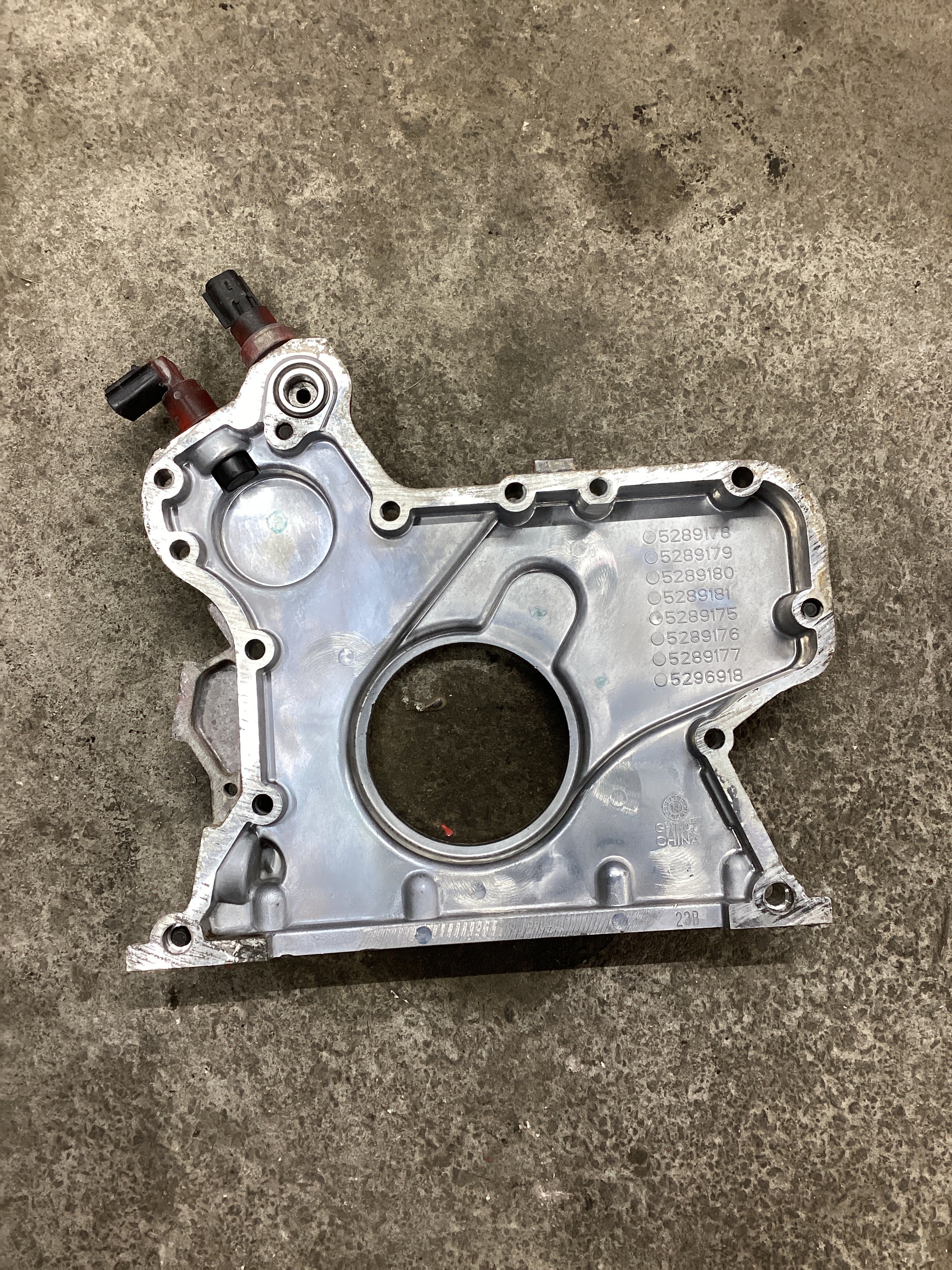 USED | EGINE FRONT TIMING GEAR COVER CUMMINS ISB 2012 | SKU1,127