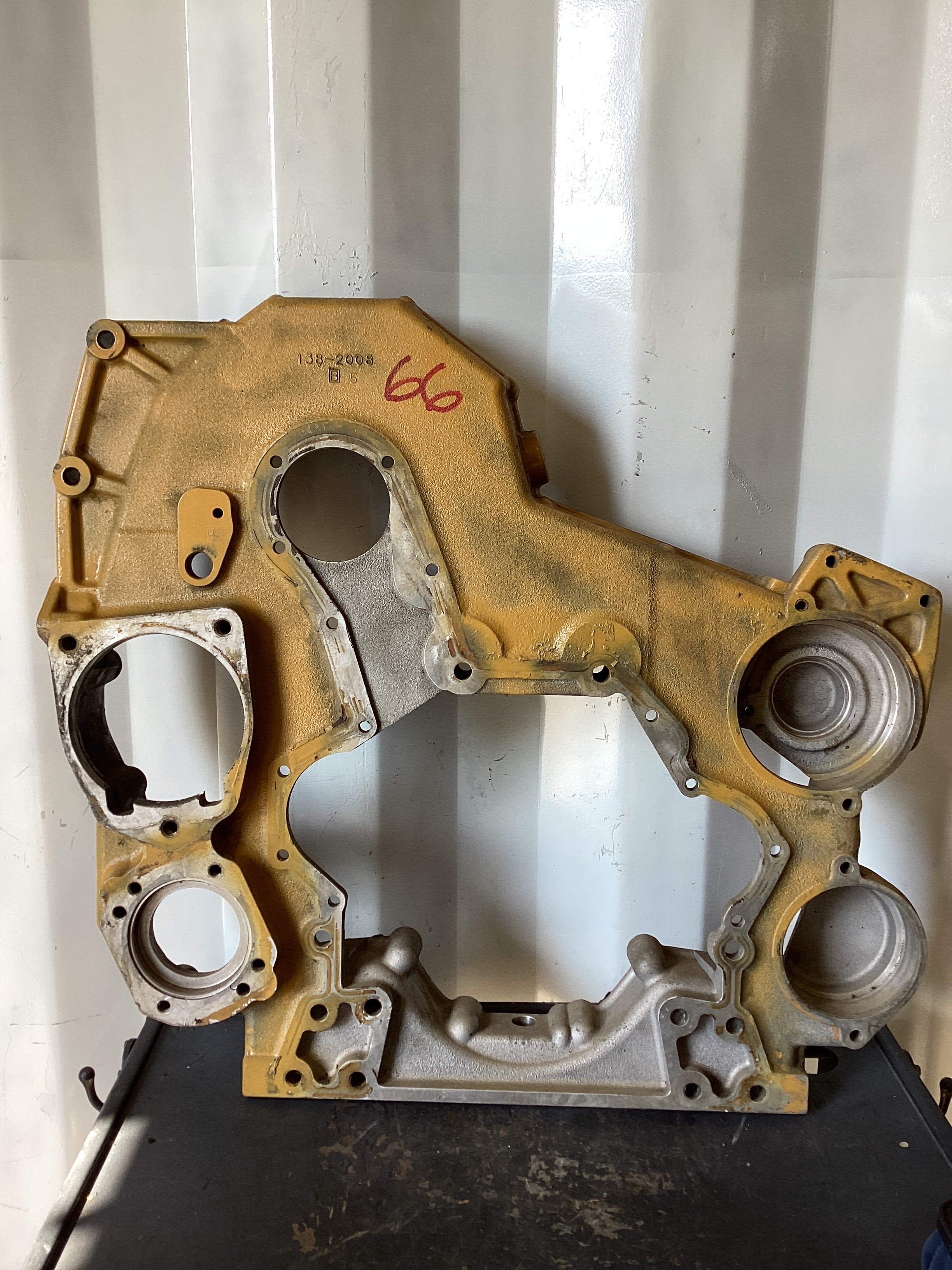 USED | ENGINE TIMING COVER CAT C10/C12 | SKU66