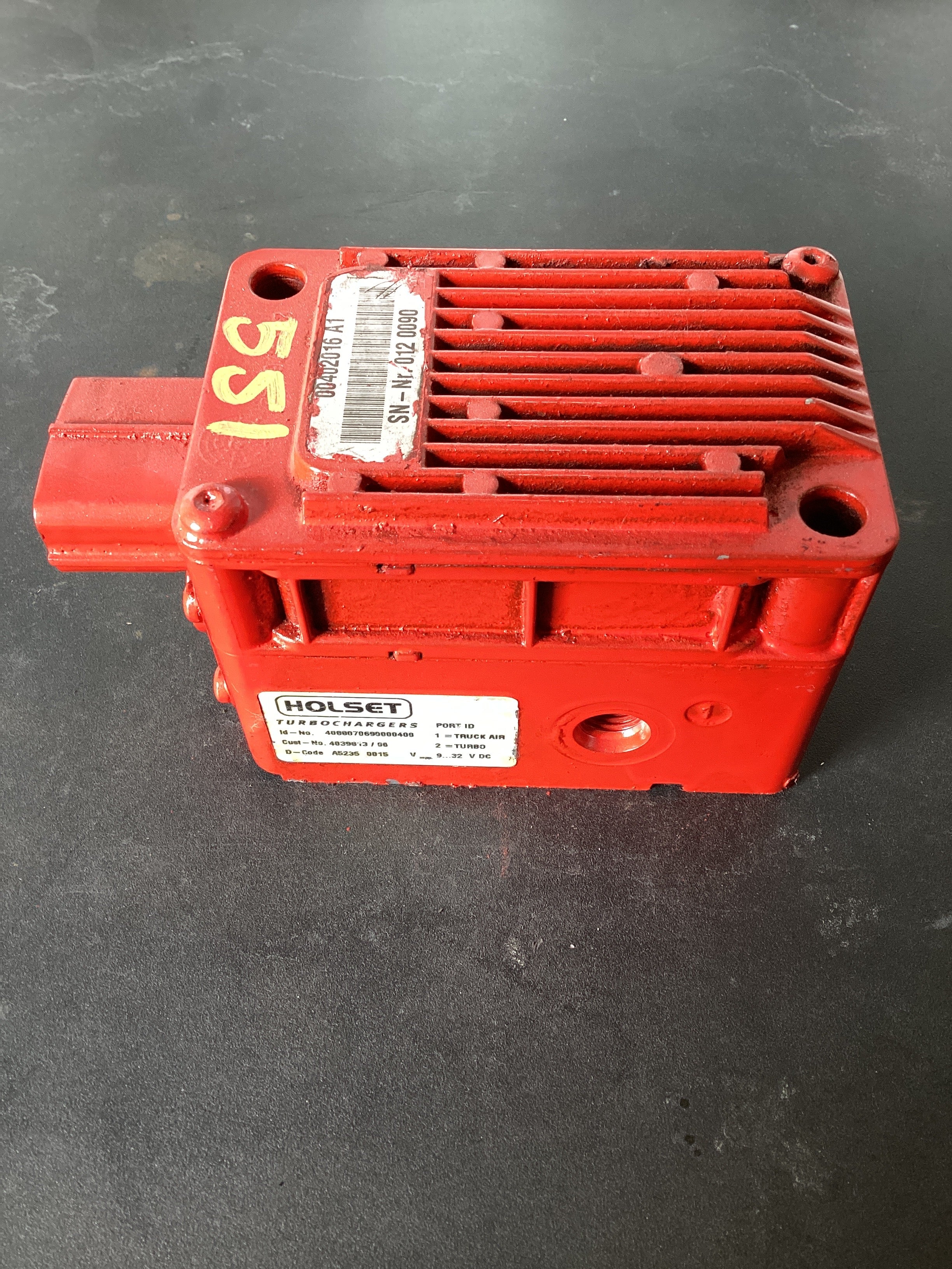 USED | TURBO AIR VALVE CONTROL CUMMINS | SKU551