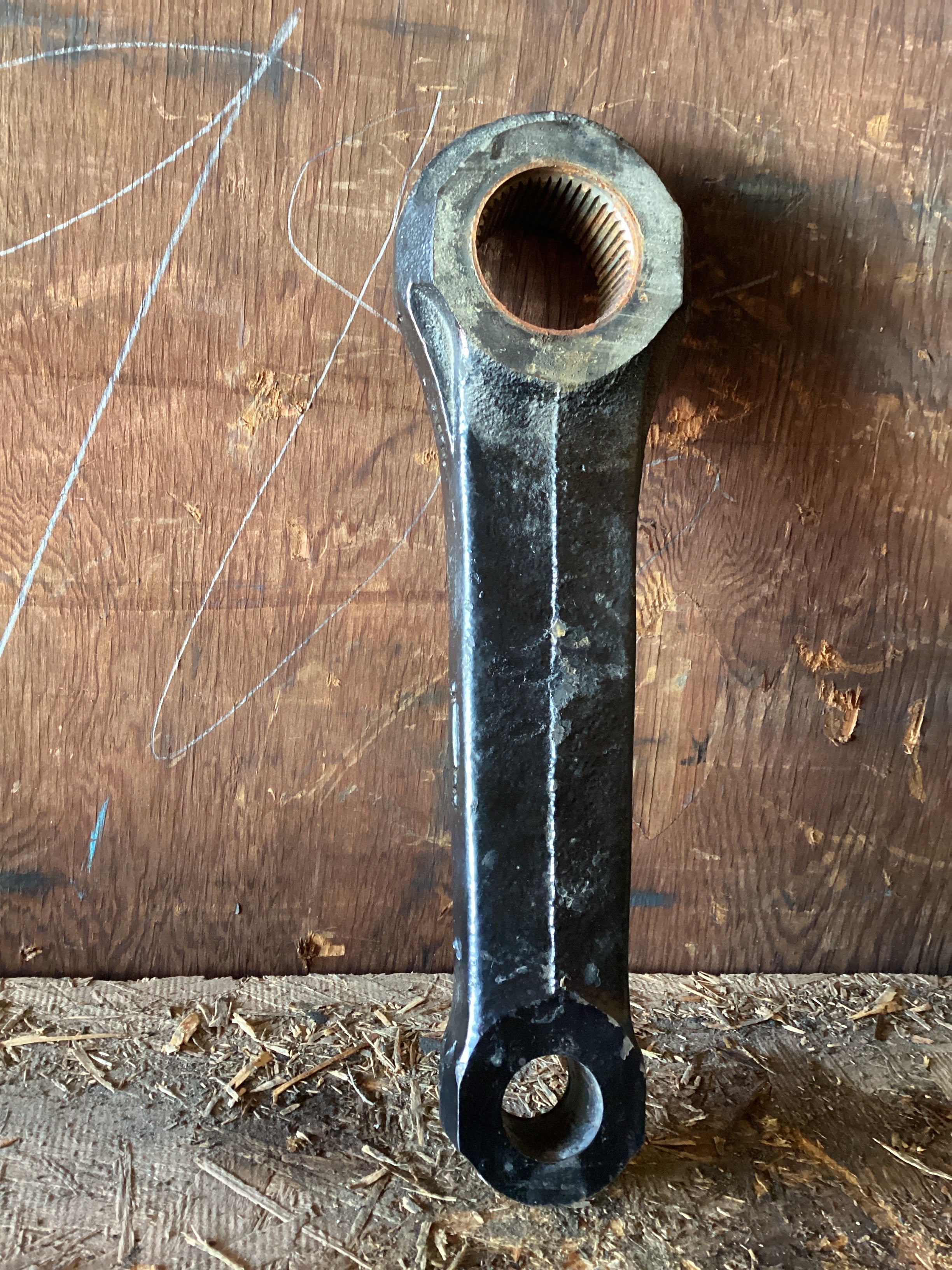 USED | POWER STEERING GEAR BOX PITMAN ARM INTERNATIONAL | SKU1,189