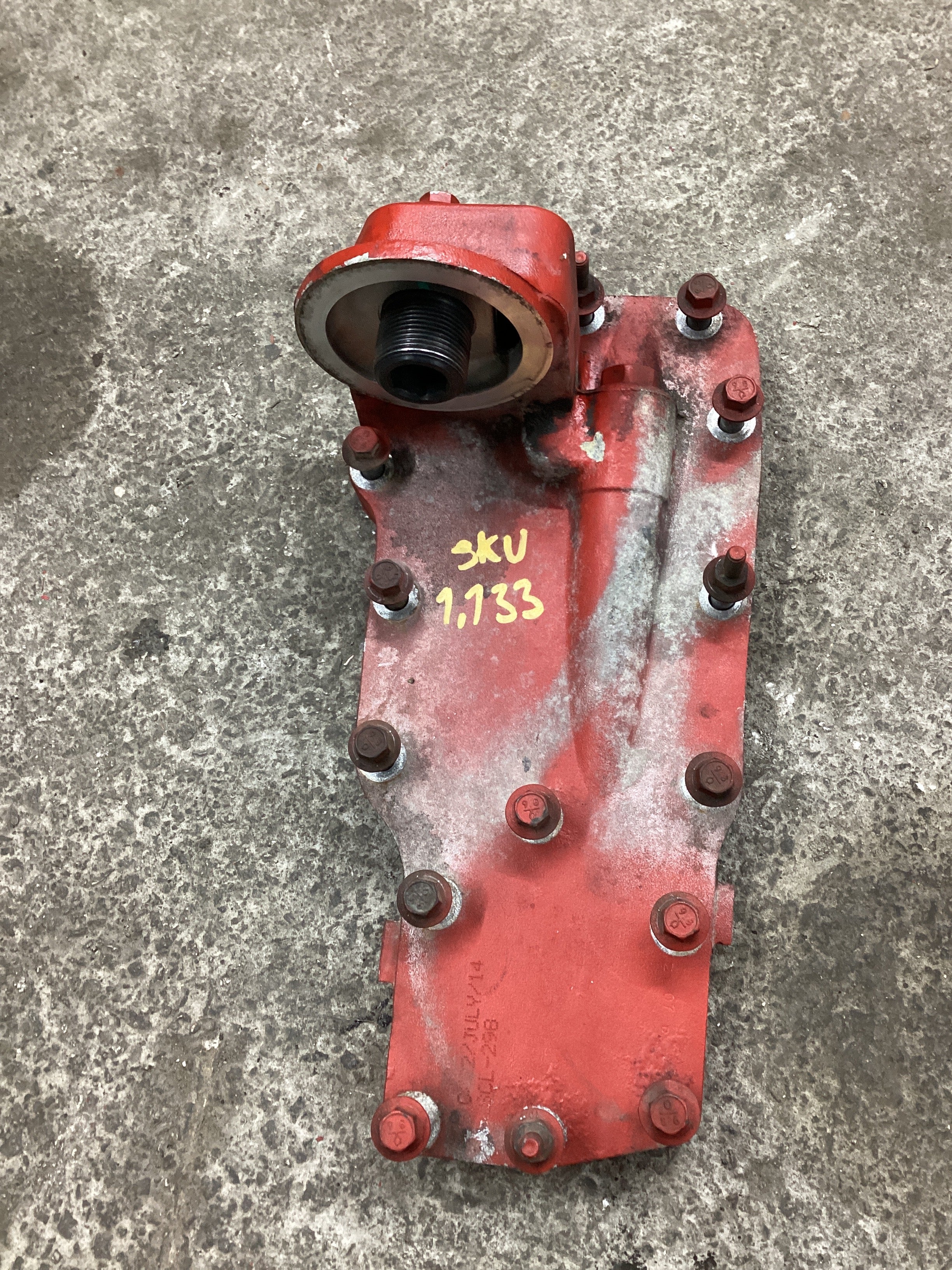 USED | ENGINE FUEL FILTER BASE AND OIL COOLER GASKET CUMMINS ISB 2012 | SKU1,133