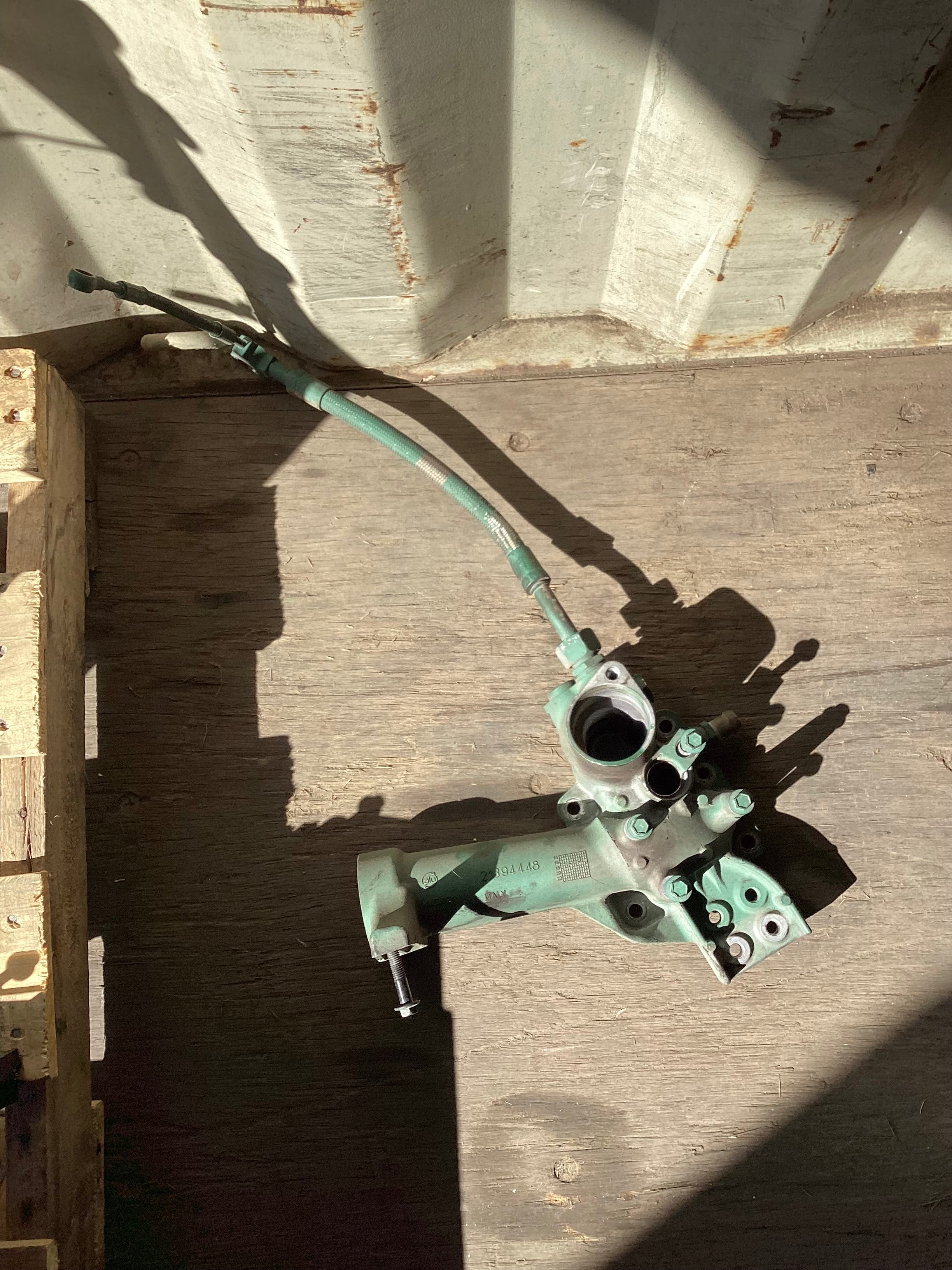 USED | ENGINE WATER MANIFOLD VOLVO D13 | SKU1,244