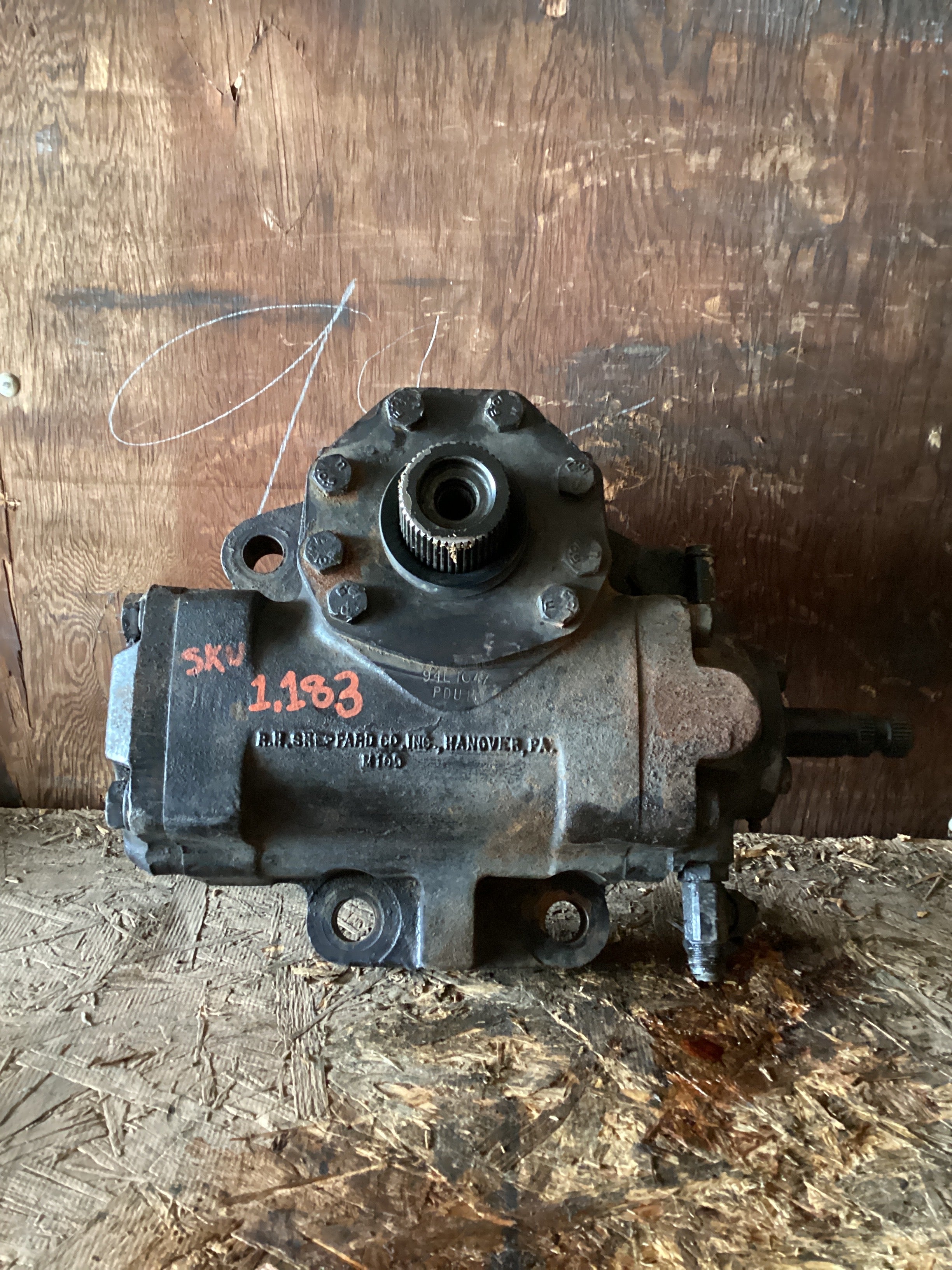 USED | POWER STEERING GEAR BOX | SKU1,183