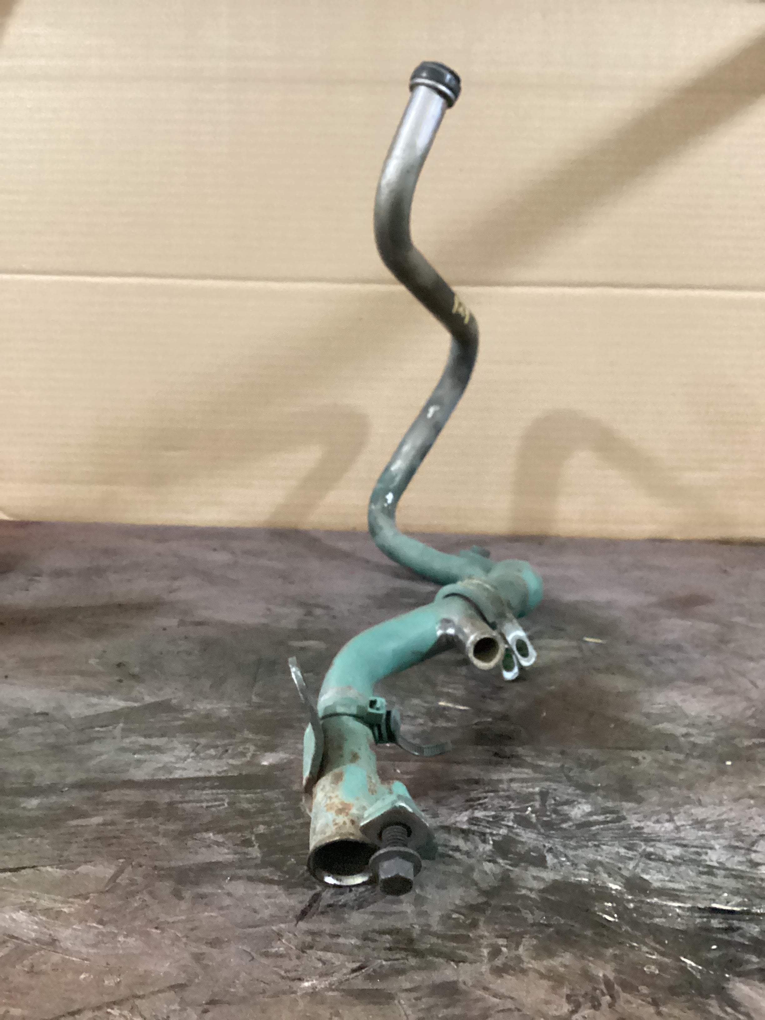 USED | COOLANT PIPE AT AIR COMPRESSOR VOLVO 2019 D13 | SKU824