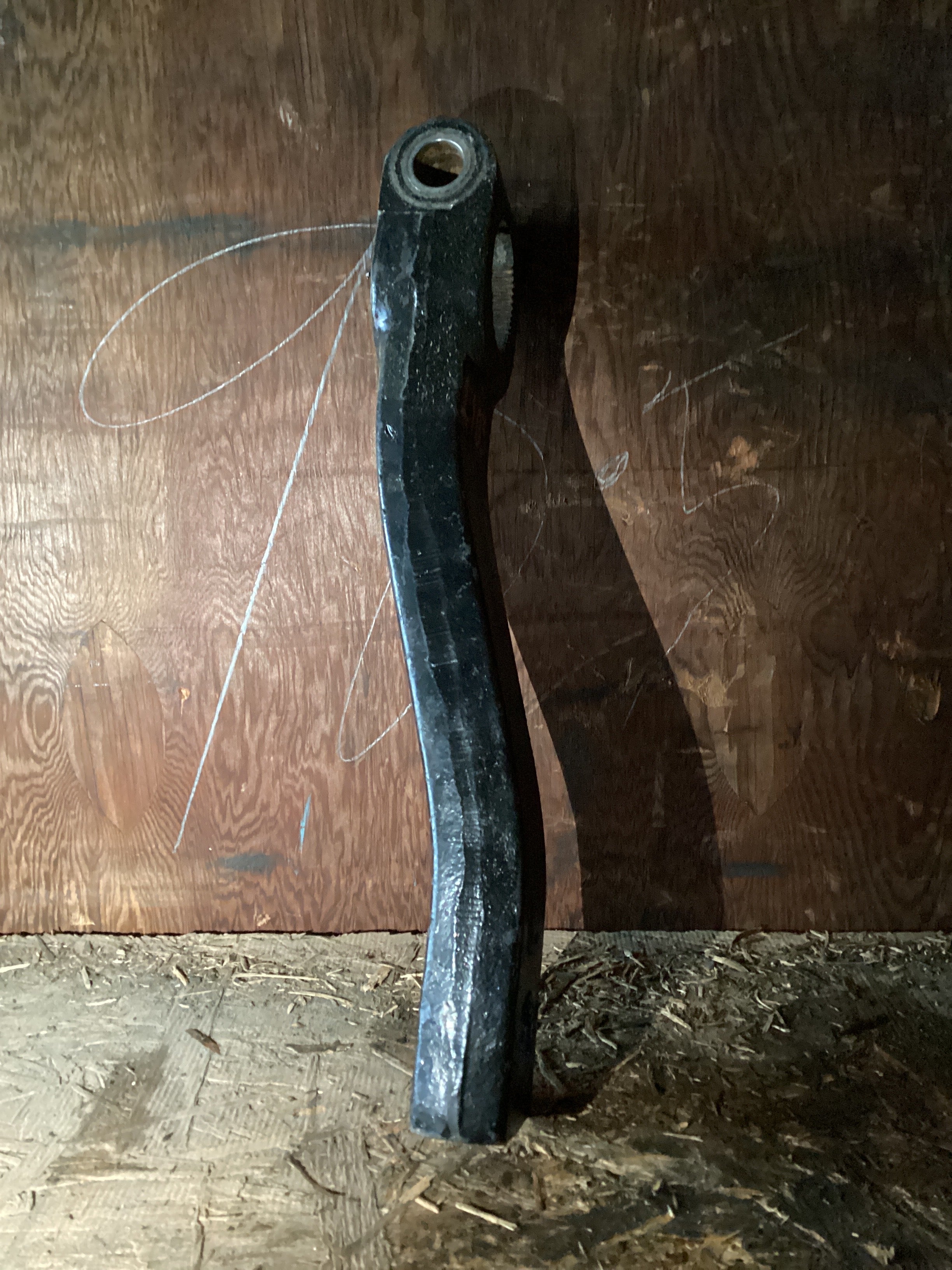 USED | POWER STEERING GEAR BOX PITMAN ARM | SKU1,203