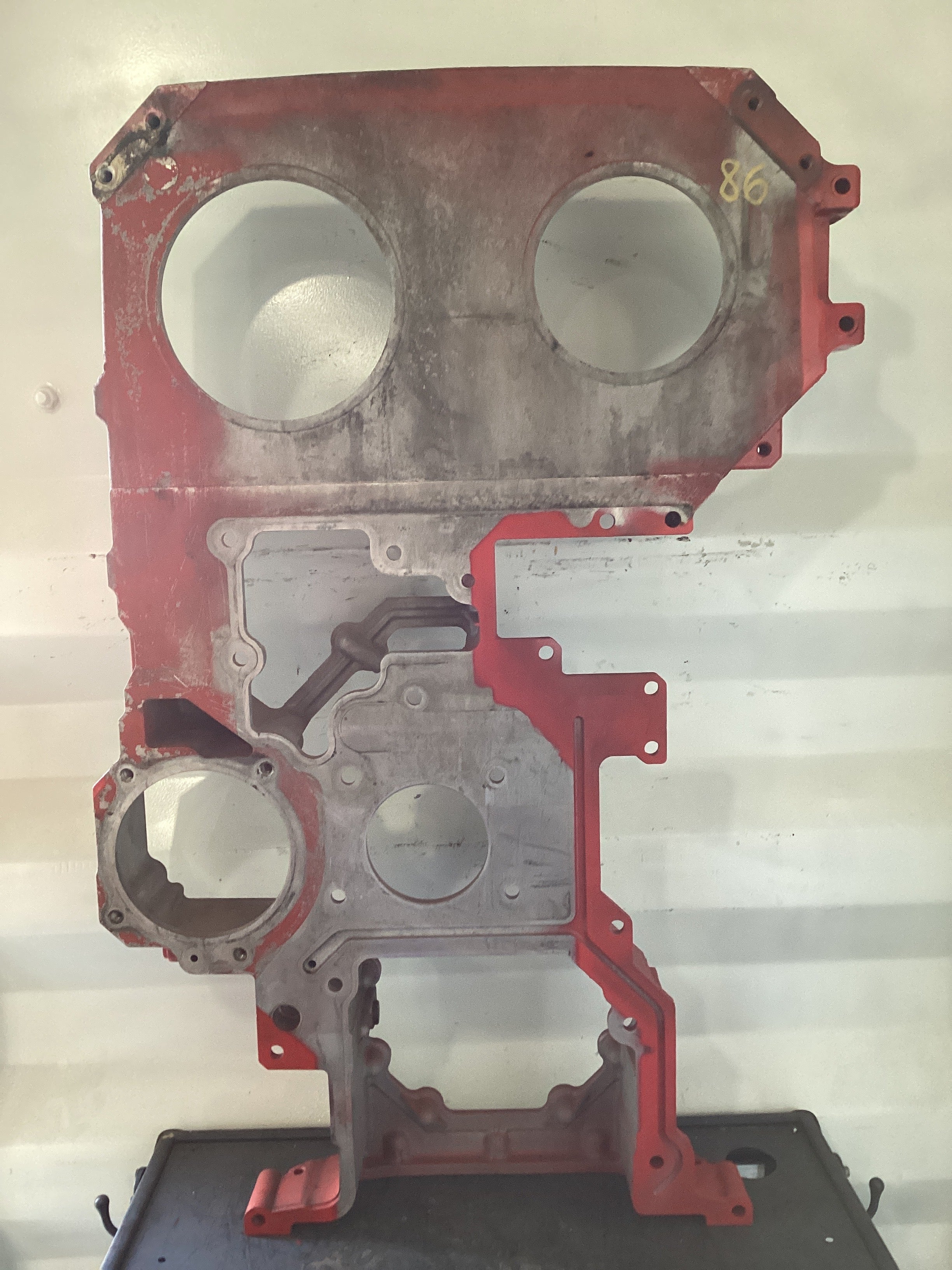 USED | ENGINE TIMING COVER CUMMINS ISX DOBLE CAM | SKU86
