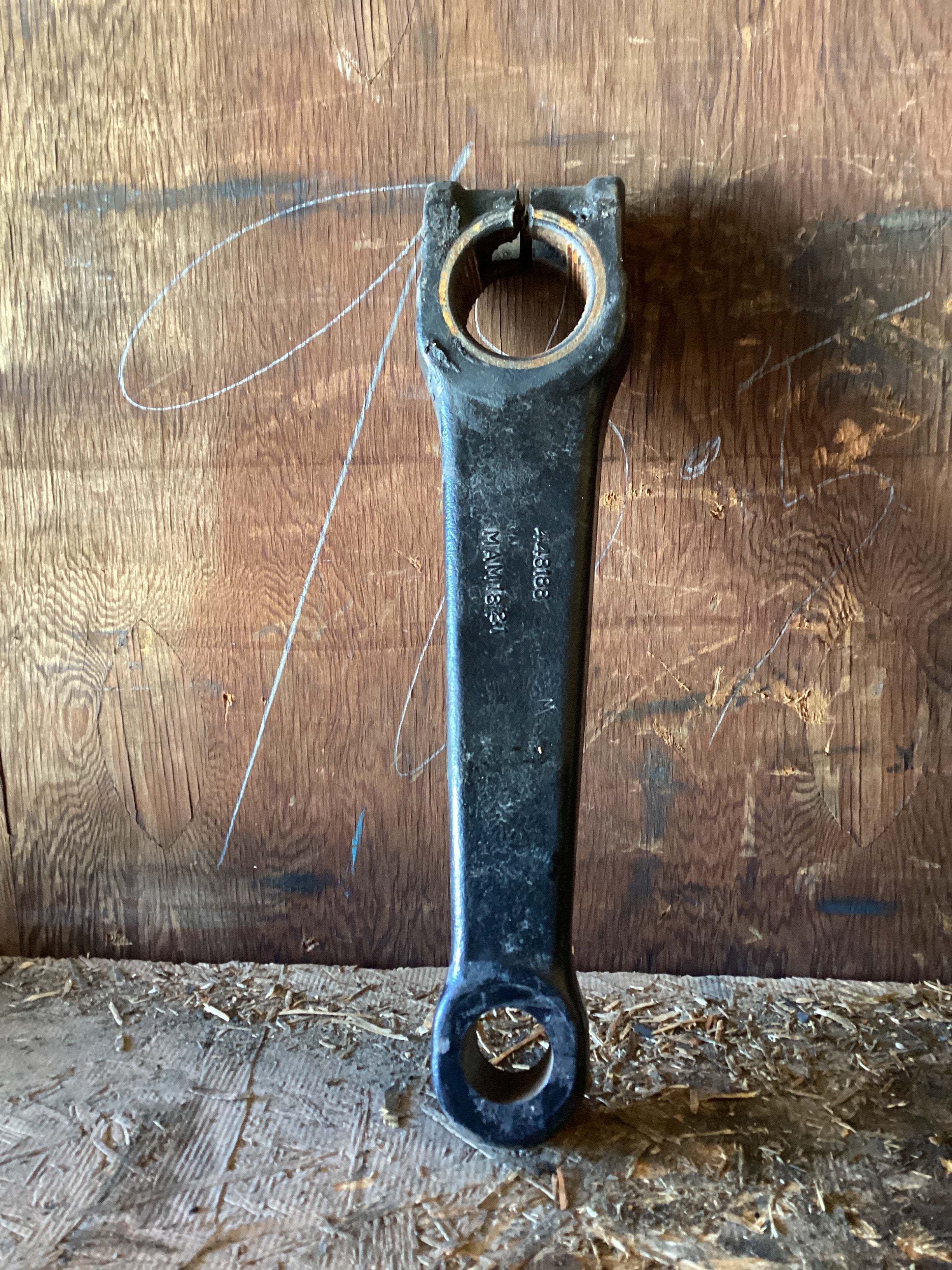 USED | POWER STEERING GEAR BOX PITMAN ARM FREIGHTLINER | SKU1,196