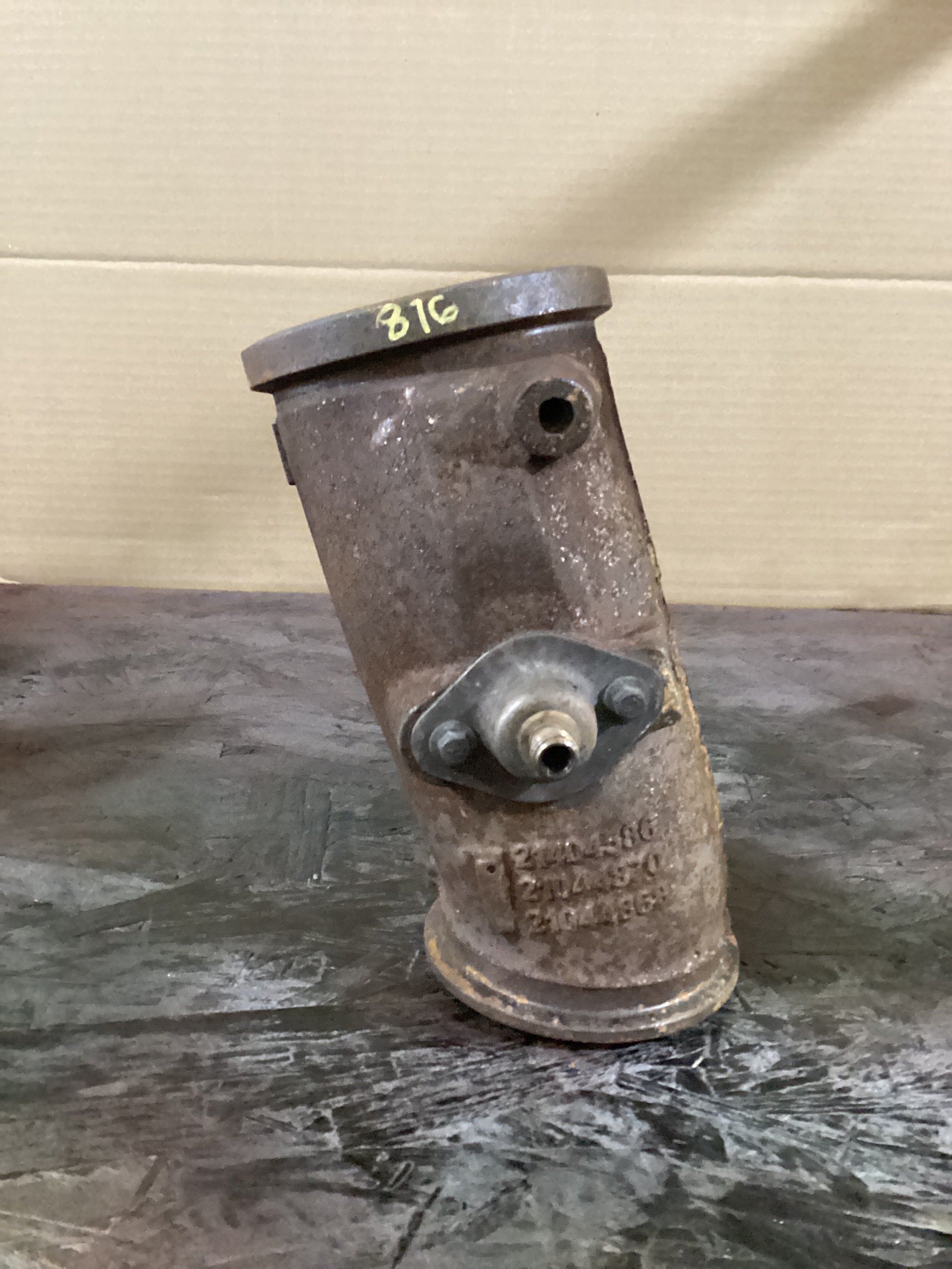 USED | EXHAUST TURBO CONNECTION PIPE VOLVO 2019 D13 | SKU816