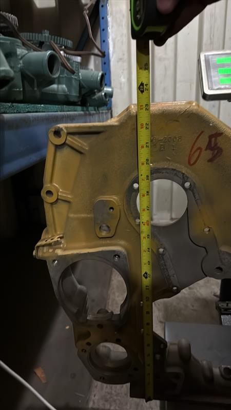 USED | ENGINE TIMING COVER CAT C10/C12 | SKU65