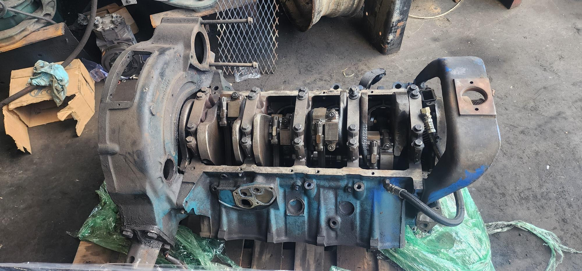 USED | ENGINE CYLINDER BLOCK 2000 INTERNATIONAL NAVISTAR 7.3 T444E | SKU1,216