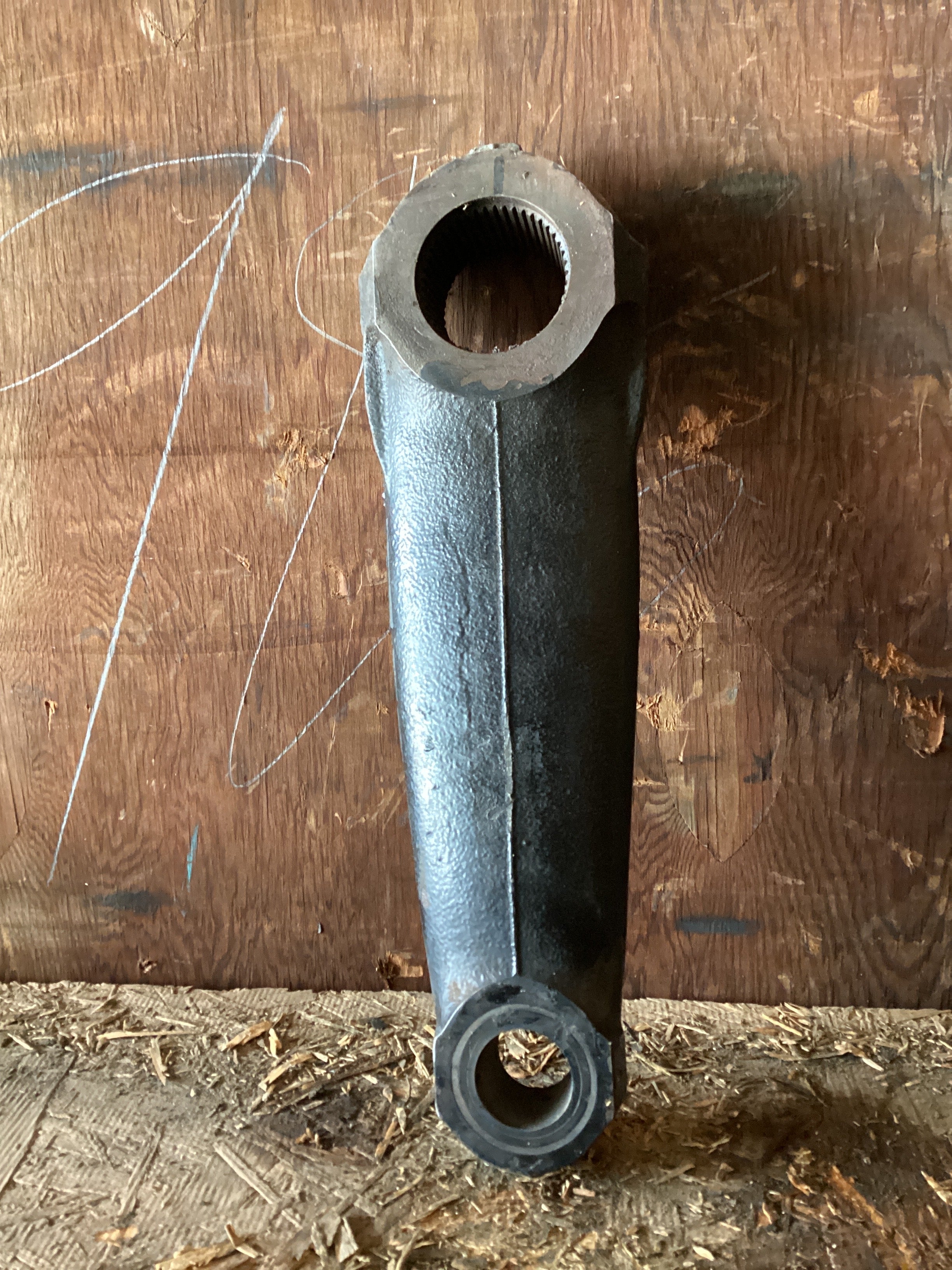 USED | POWER STEERING GEAR BOX PITMAN ARM FREIGHTLINER | SKU1,186