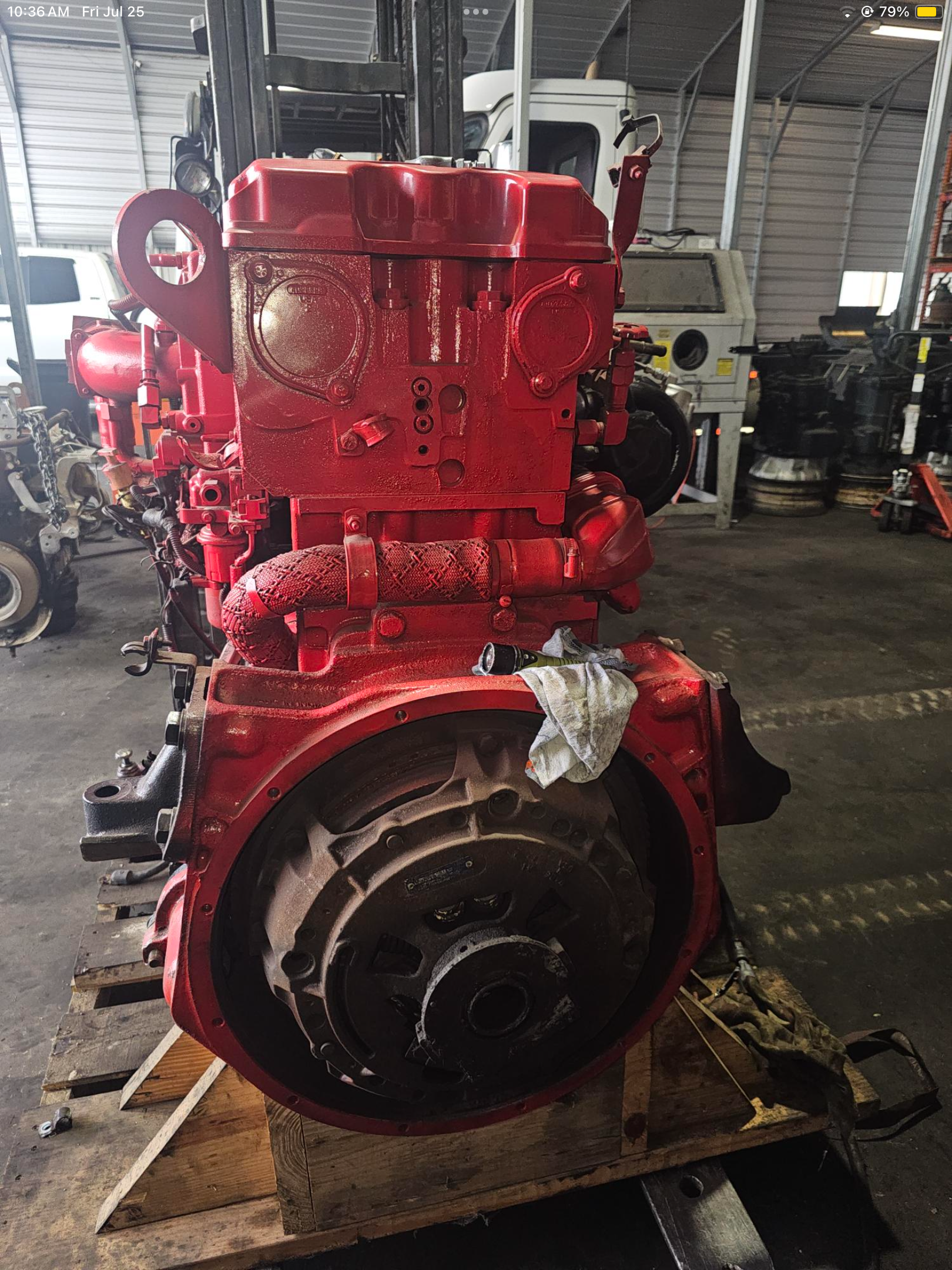 USED | ENGINE COMPLETELY CUMMINS ISX CM870 | SKU1,084