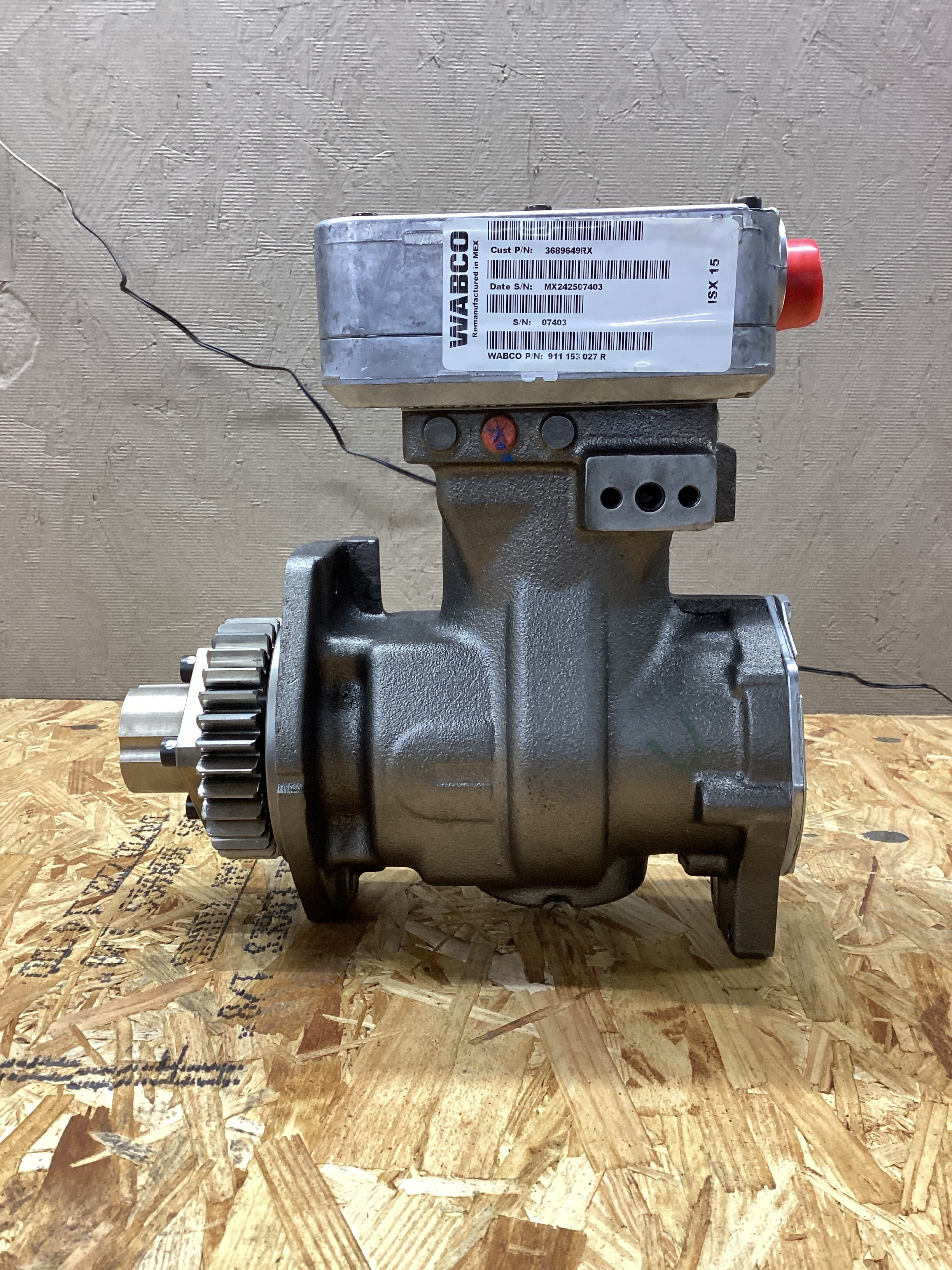 NEW | AIR COMPRESSOR ASSY (CUMMINS ISX NEW) | SKU125
