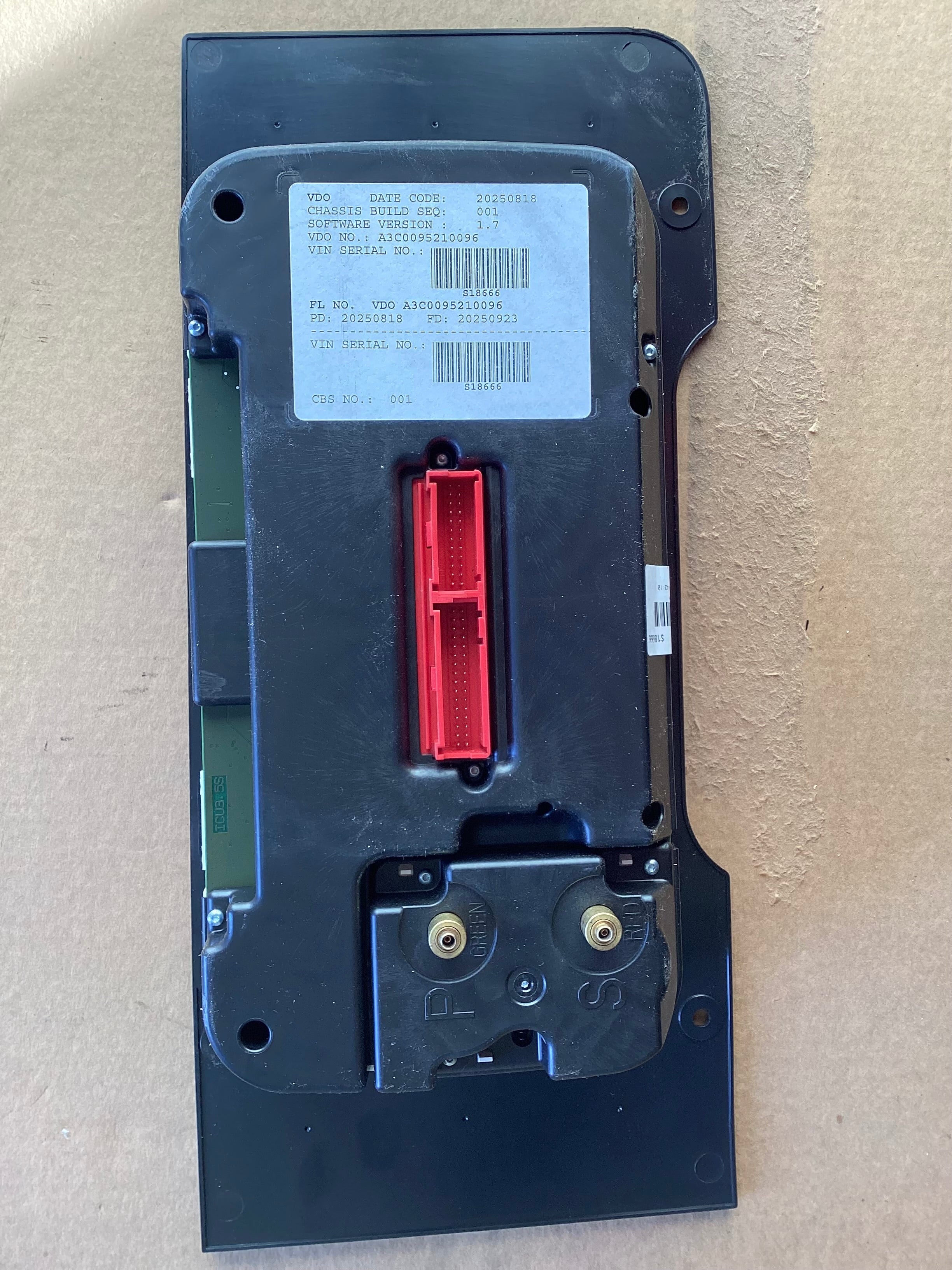 NEW | INSTRUMENT DASHBOARD CLUSTER ASSEMBLY FREIGHTLINER COLUMBIA | SKU1,279