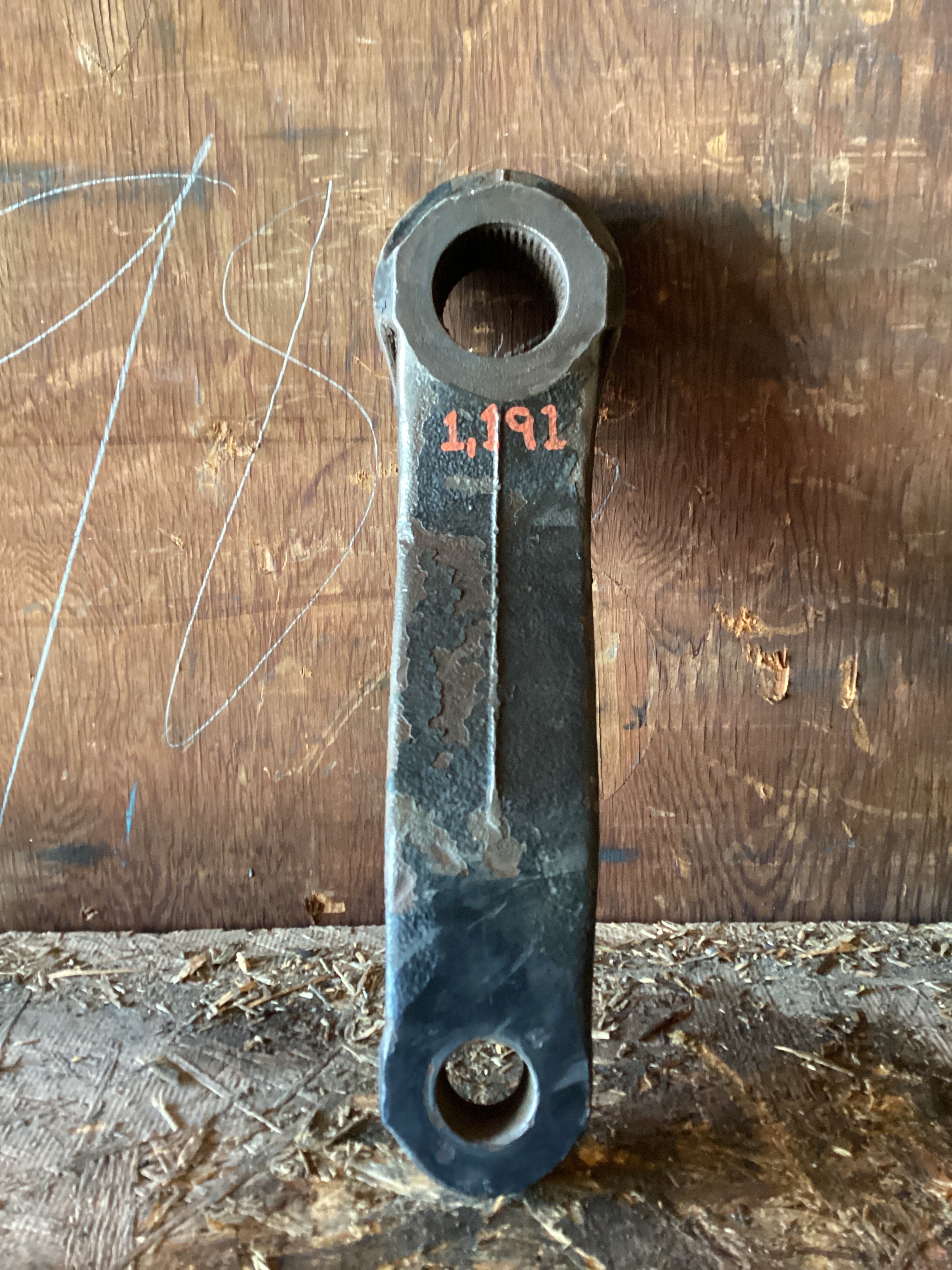 USED | POWER STEERING GEAR BOX PITMAN ARM FREIGHTLINER | SKU1,191