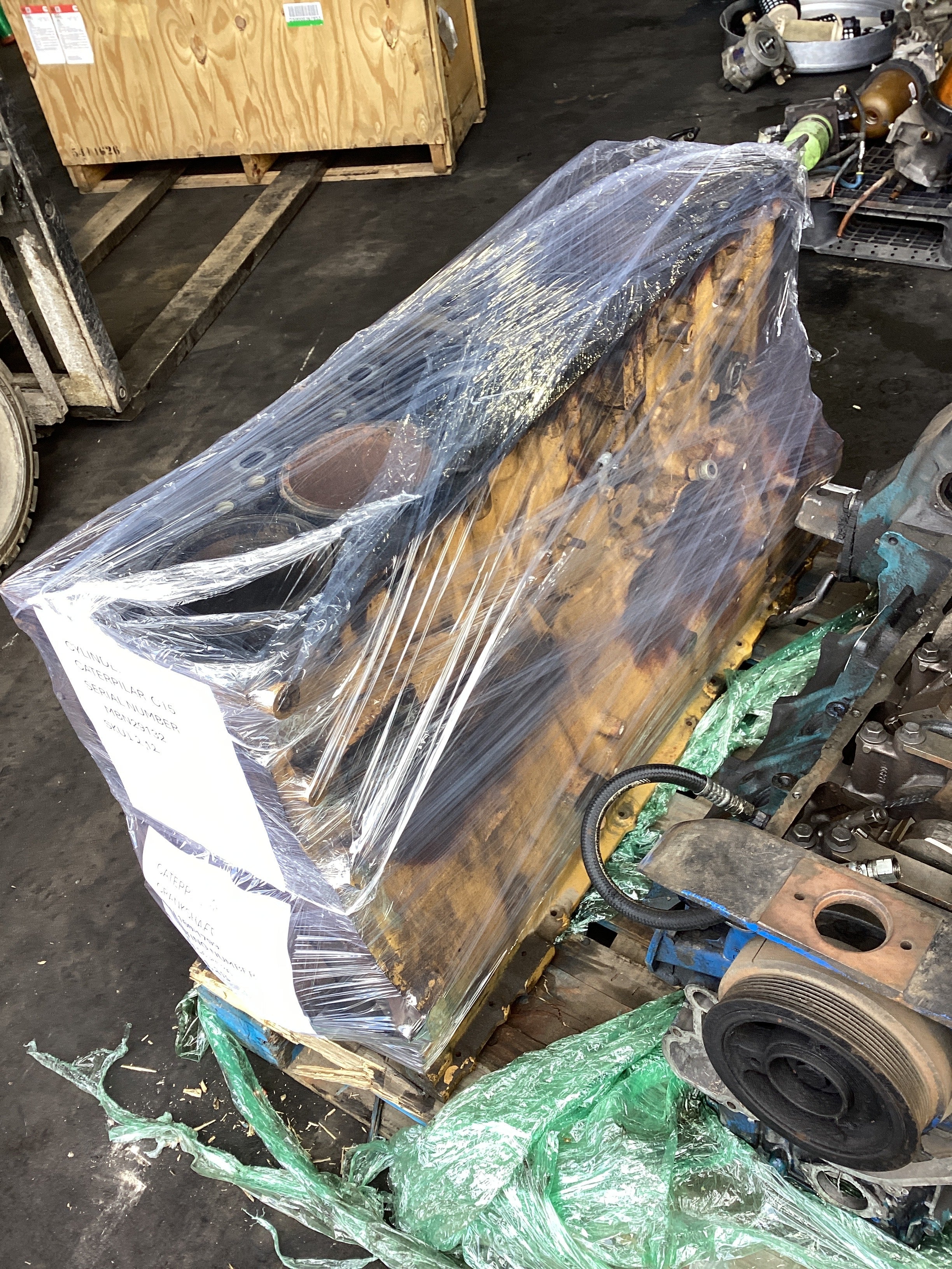 USED | ENGINE CYLINDER BLOCK CAT C15 | SKU1,212