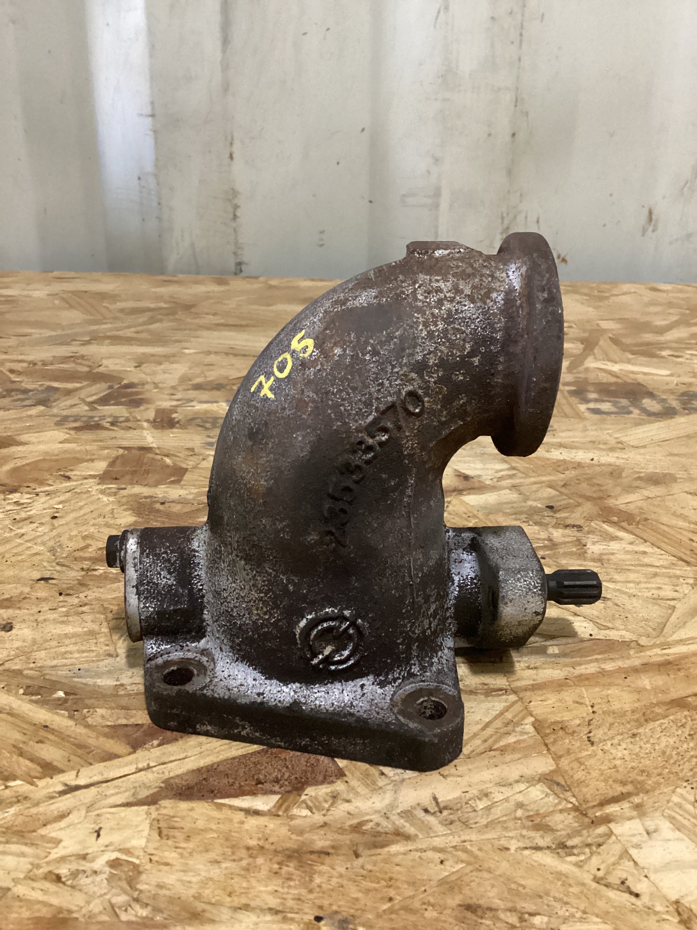 USED | EGR ELBOW VALVE DETROIT 14L | SKU714