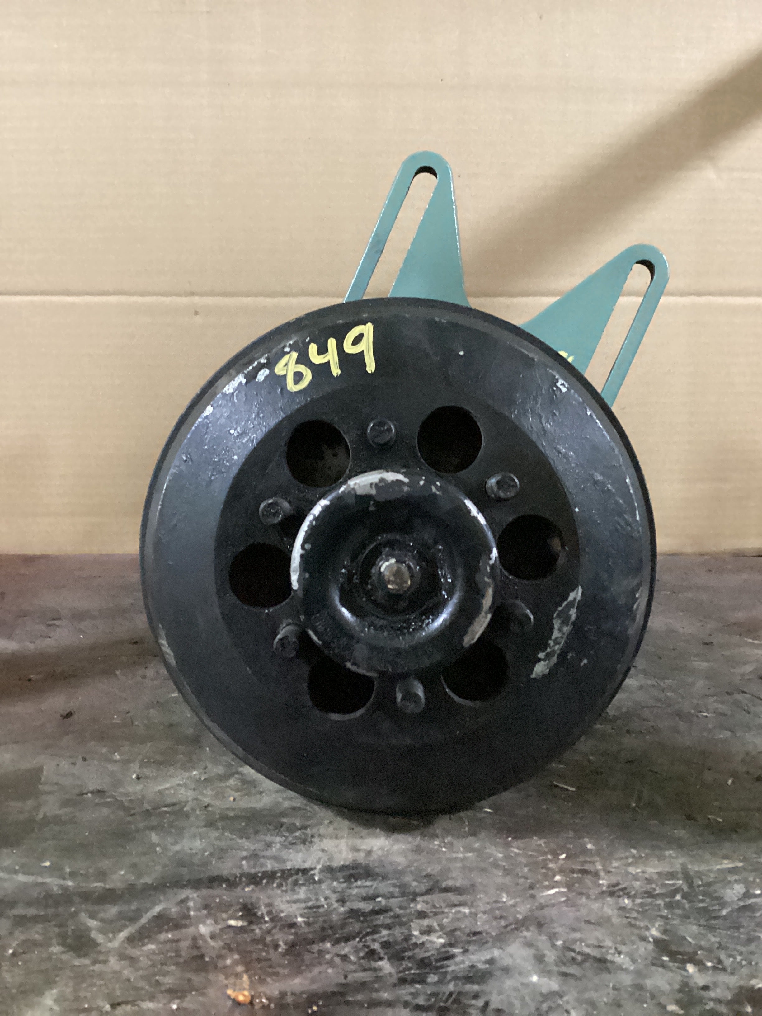 USED | ENGINE FAN CLUTCH WITH BRACKET ASSY DETROIT 12.7 | SKU849