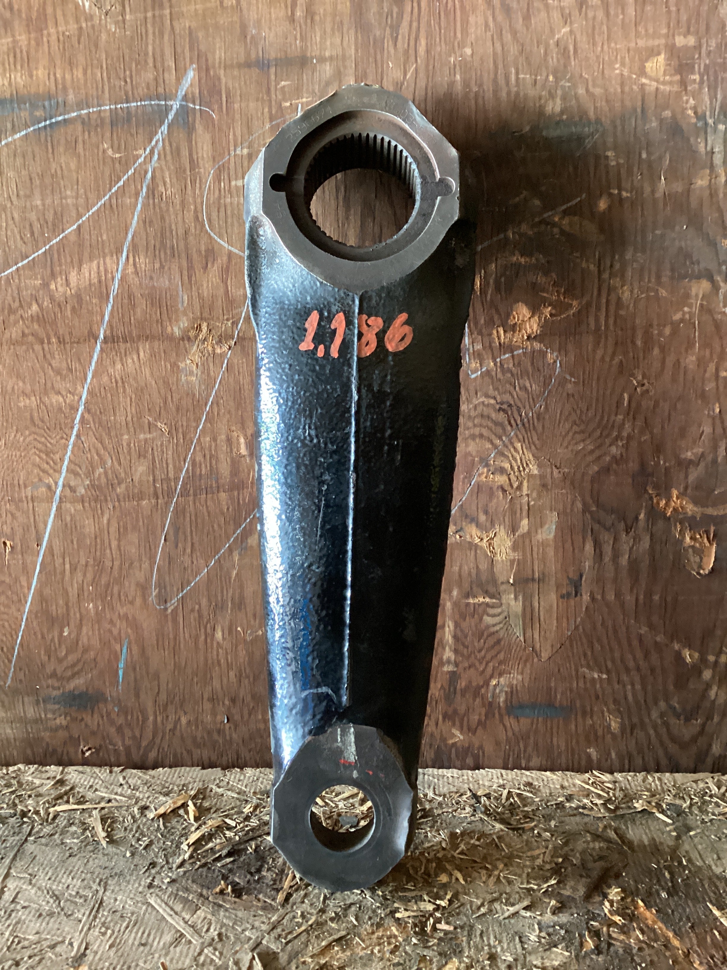 USED | POWER STEERING GEAR BOX PITMAN ARM FREIGHTLINER | SKU1,186