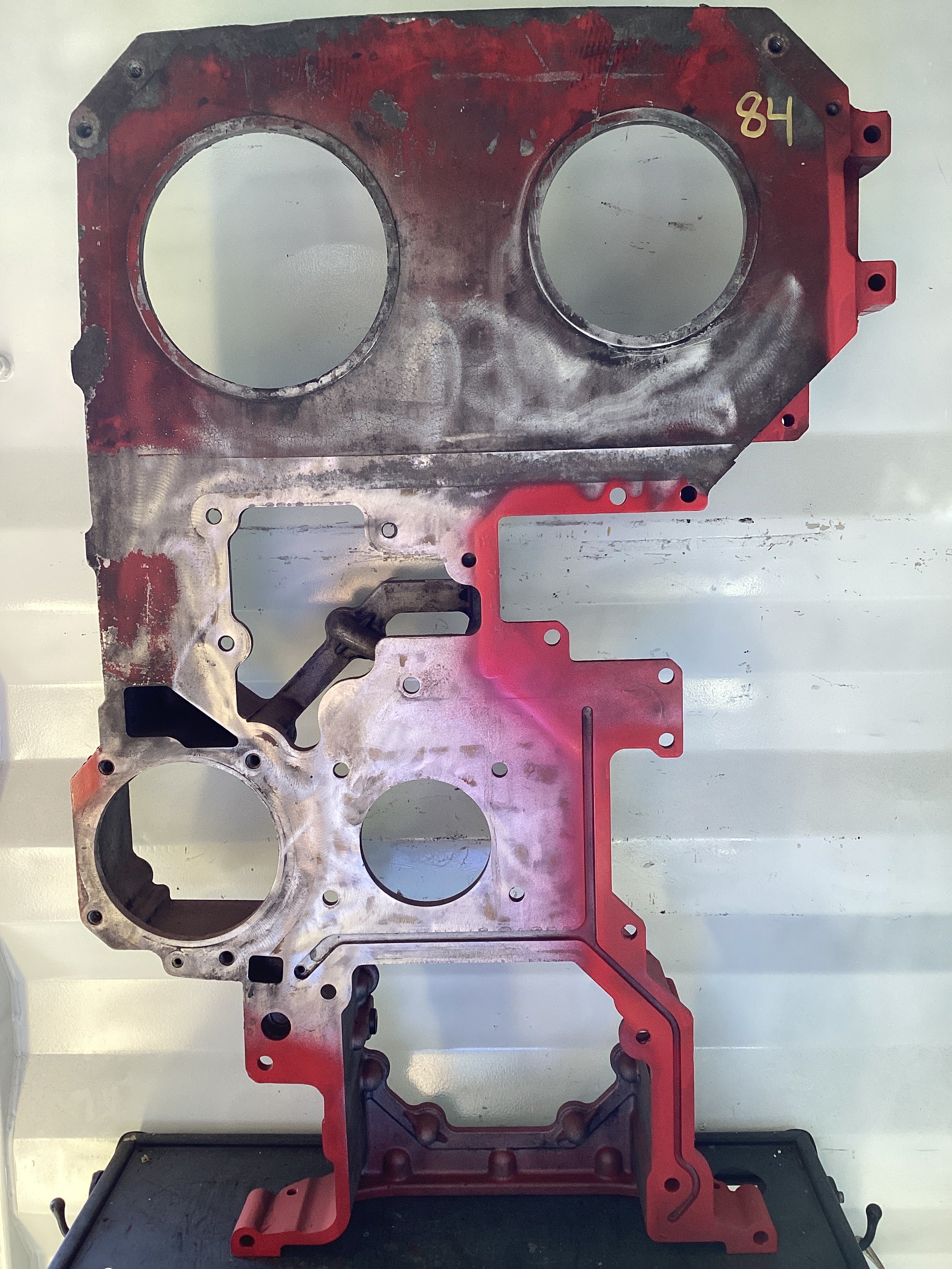 USED | ENGINE TIMING COVER CUMMINS ISX DOBLE CAM | SKU84