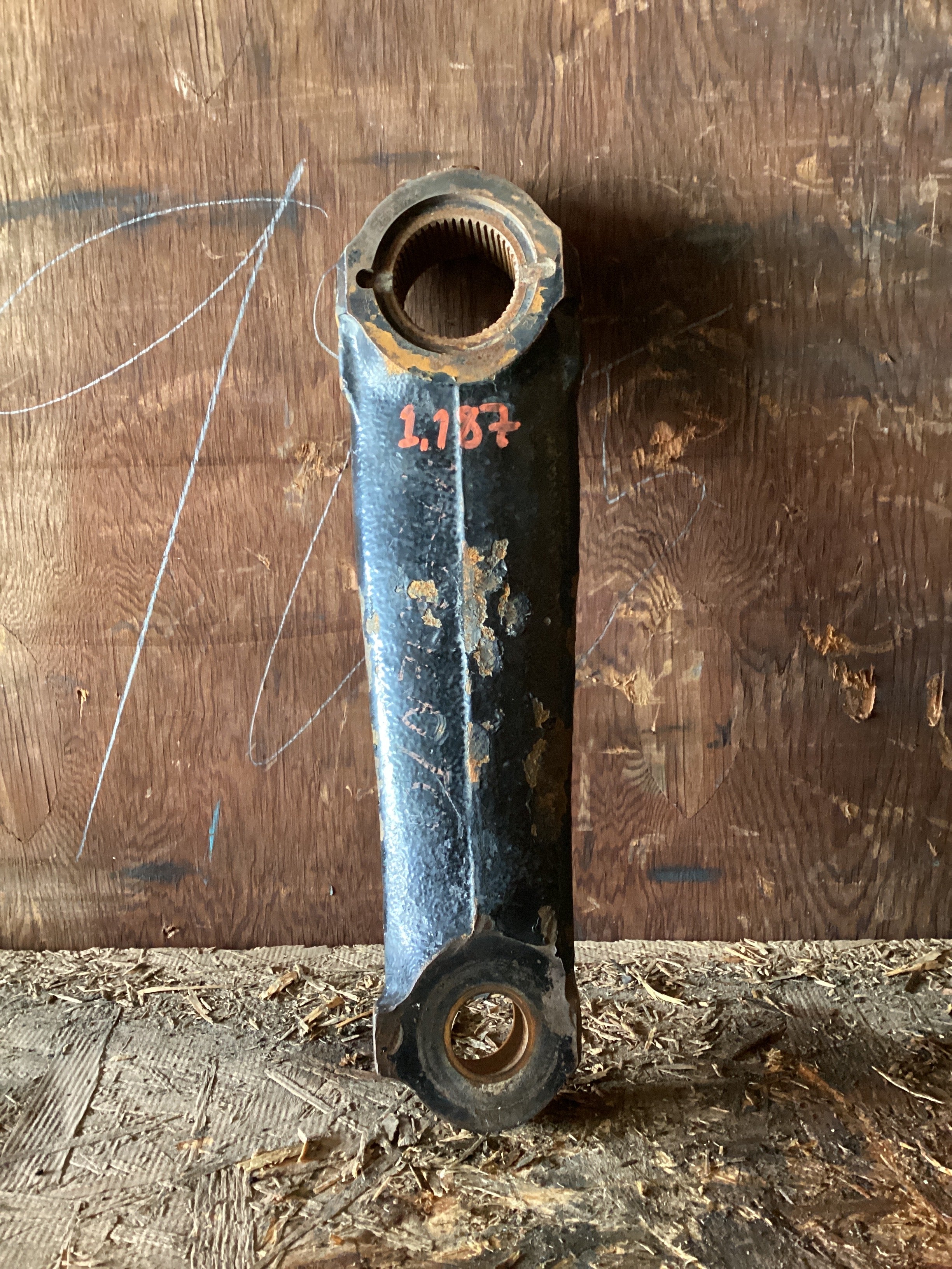 USED | POWER STEERING GEAR BOX PITMAN ARM KENWORTH | SKU1,187