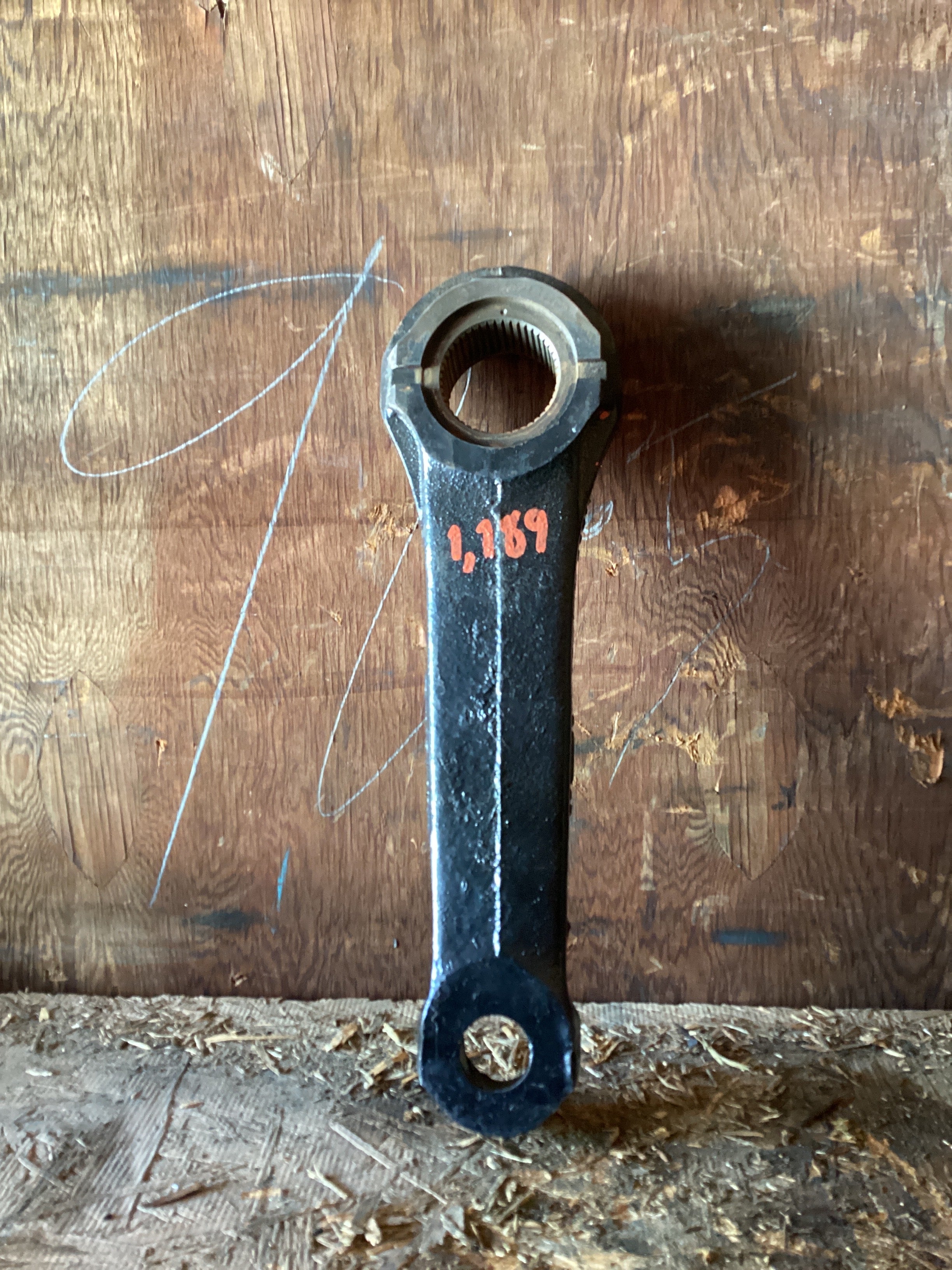 USED | POWER STEERING GEAR BOX PITMAN ARM INTERNATIONAL | SKU1,189