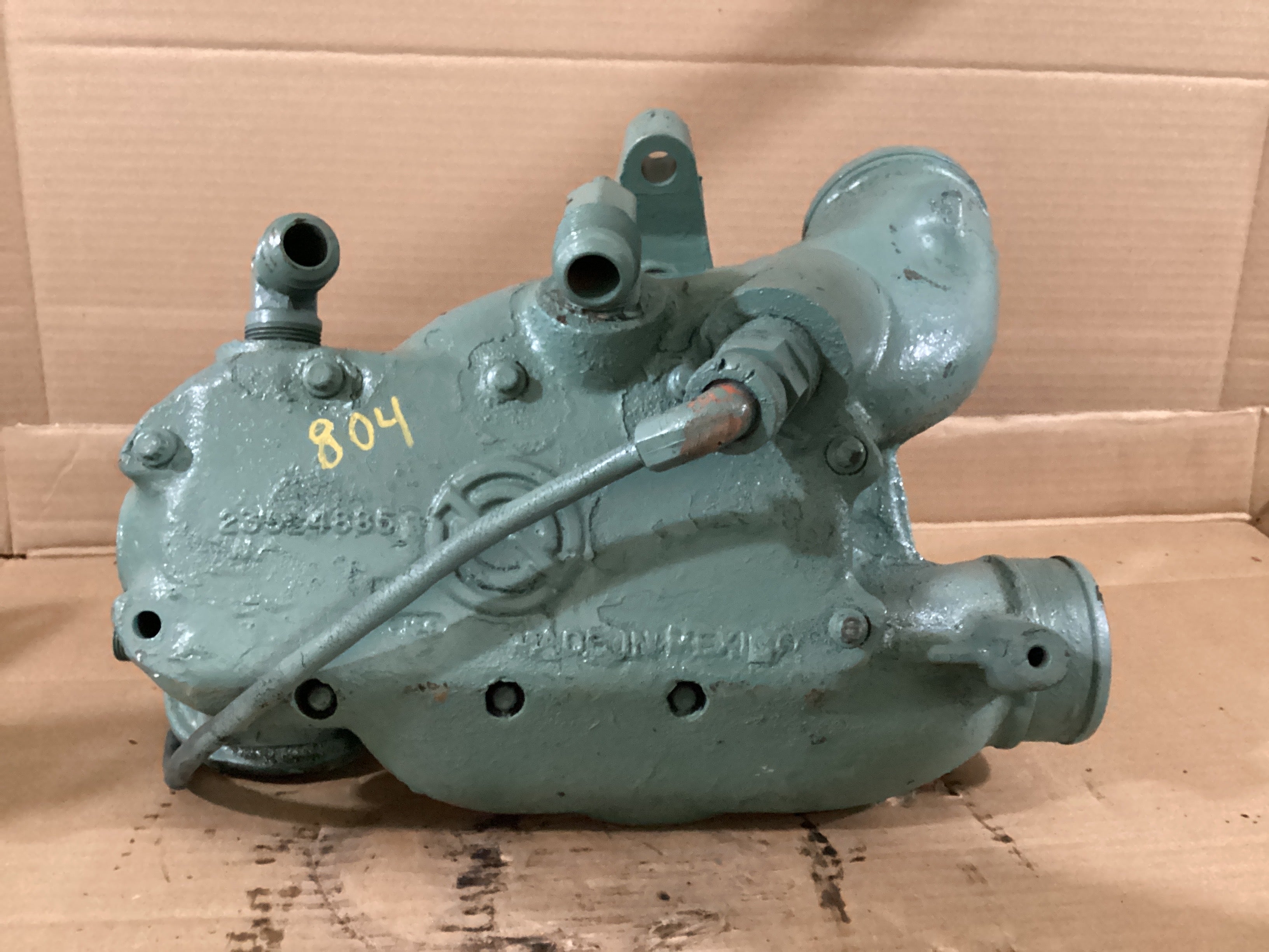 USED | OIL FILTER BASE HOUSING DETROIT 14L | SKU804