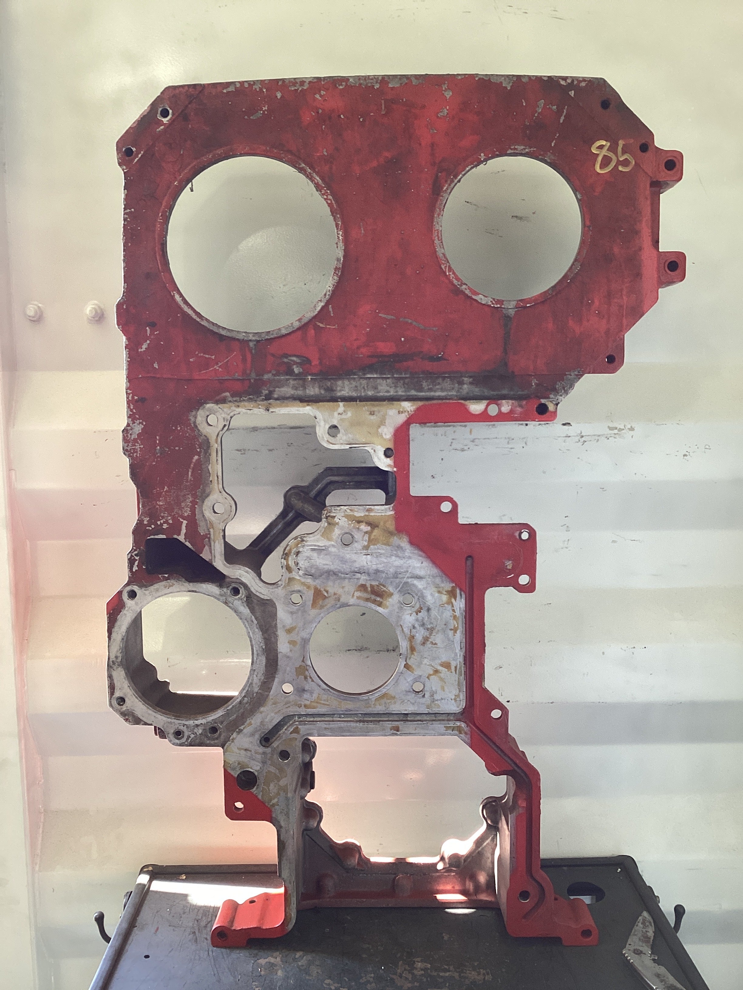 USED | ENGINE TIMING COVER CUMMINS ISX DOBLE CAM | SKU85