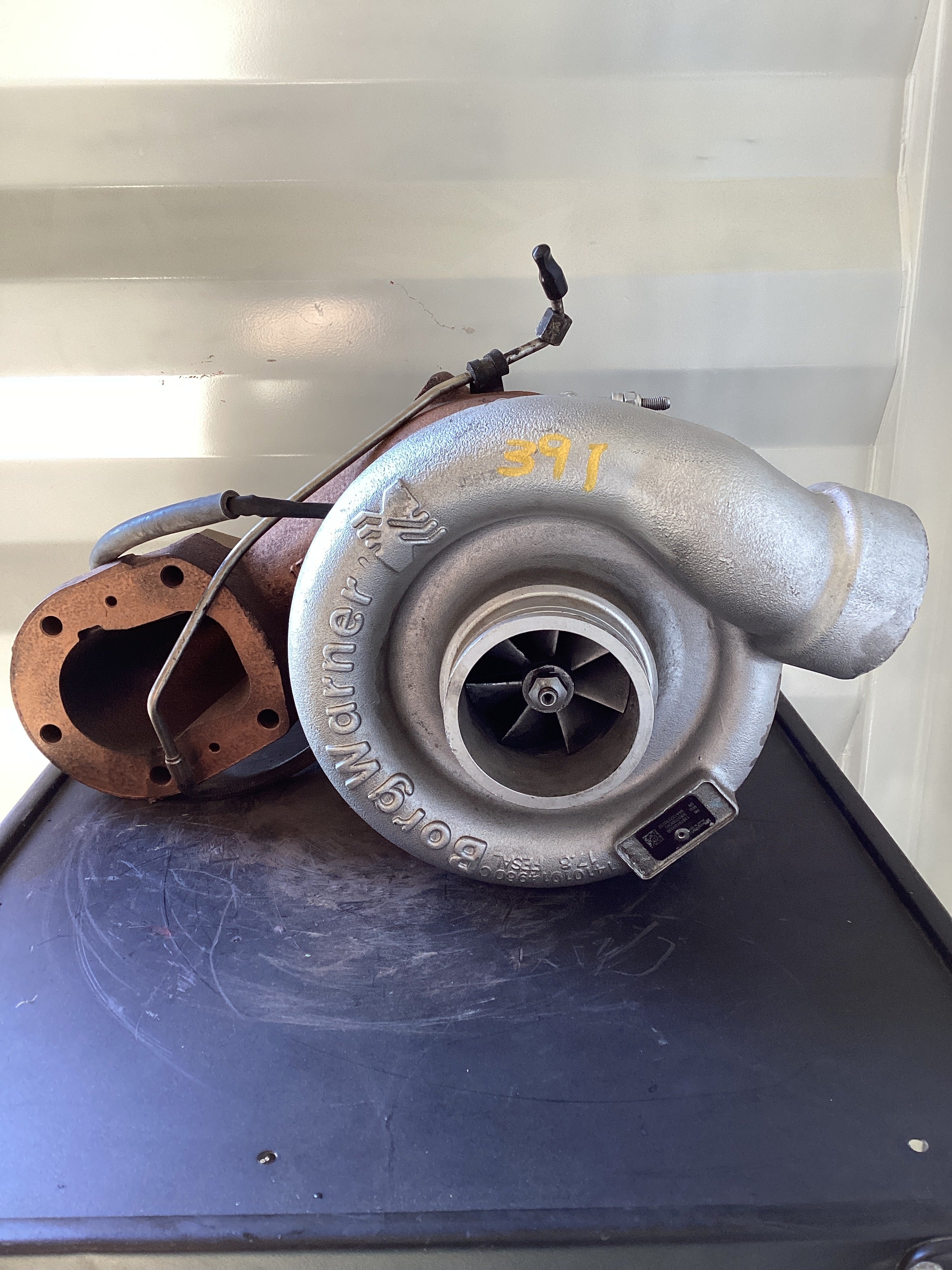 USED | TURBOCHARGER INTERNATIONAL MAXXFORCE 13 LOW PRESSURE SIDE | SKU391