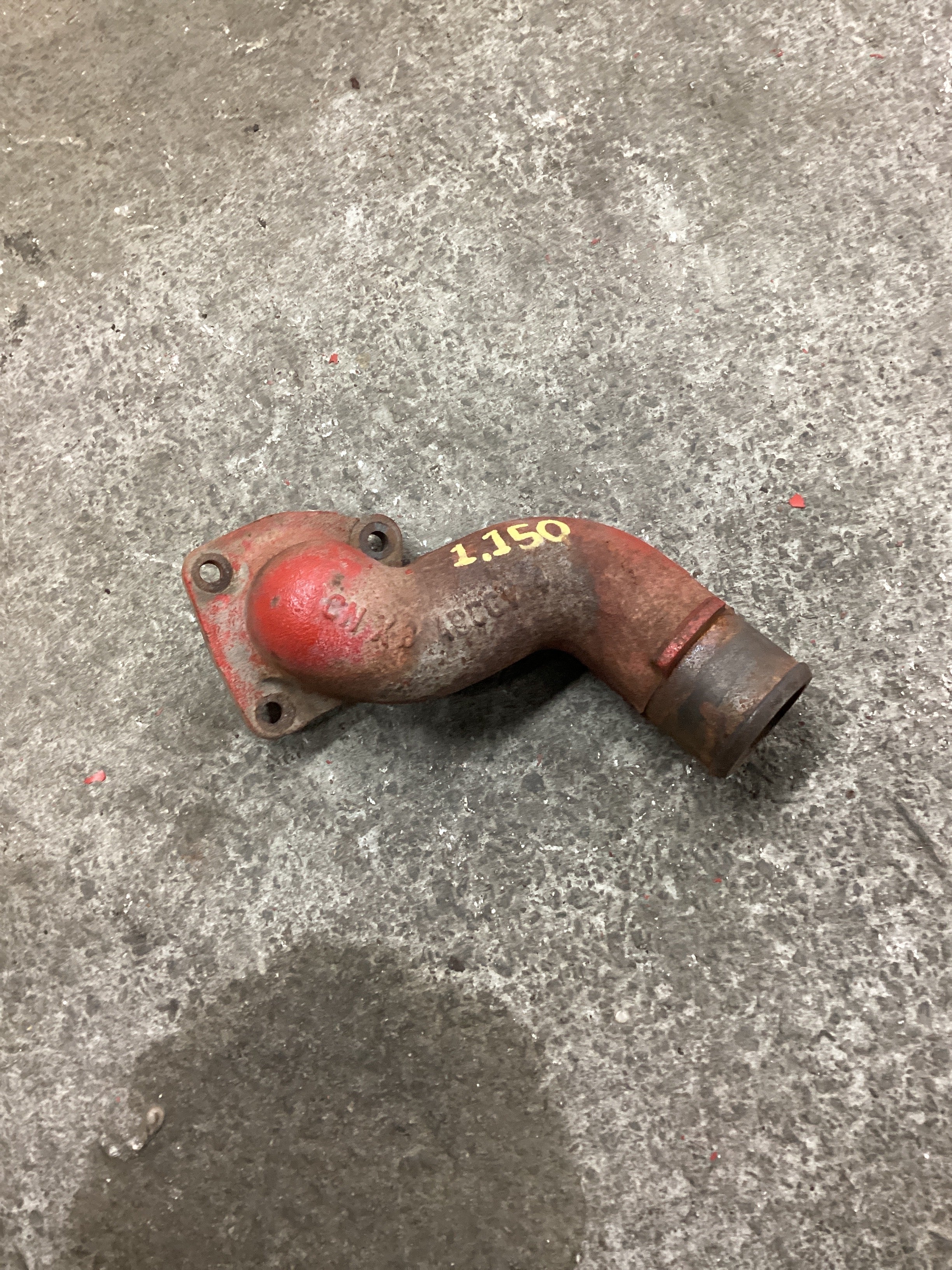 USED | THERMOSTAT HOUSING WATER OUTLET CONNECTION CUMMINS ISB 2012 | SKU1,150