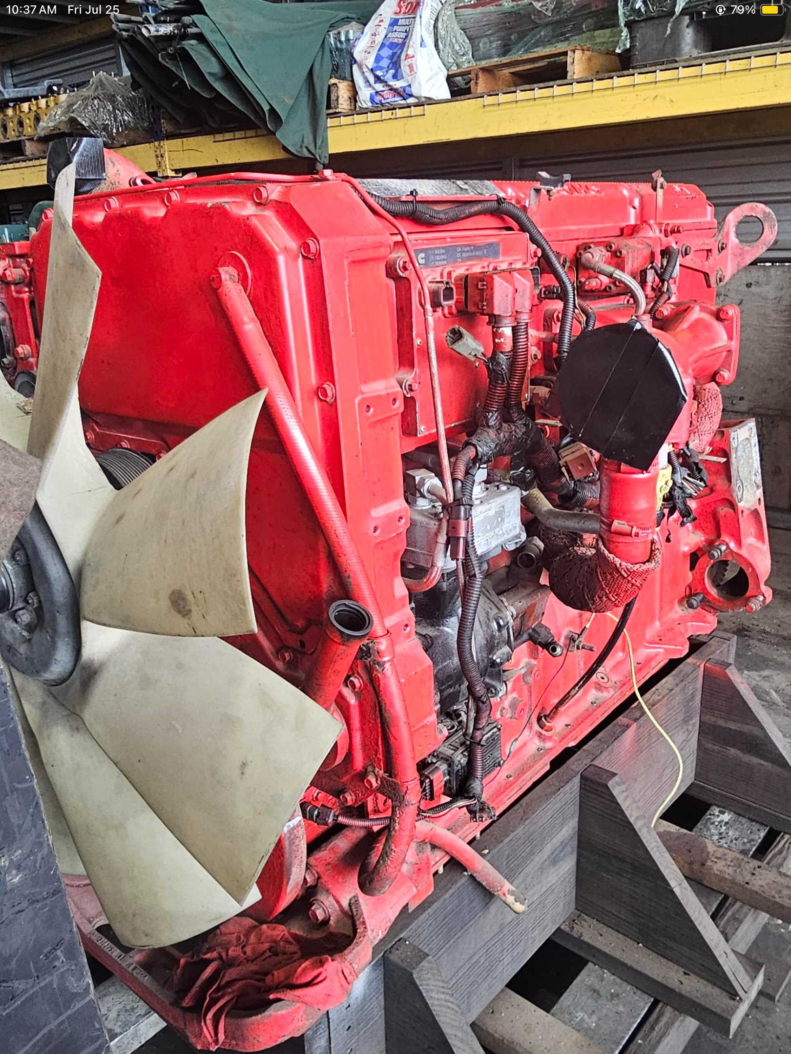USED | ENGINE COMPLETELY CUMMINS ISX CM870 | SKU1,085