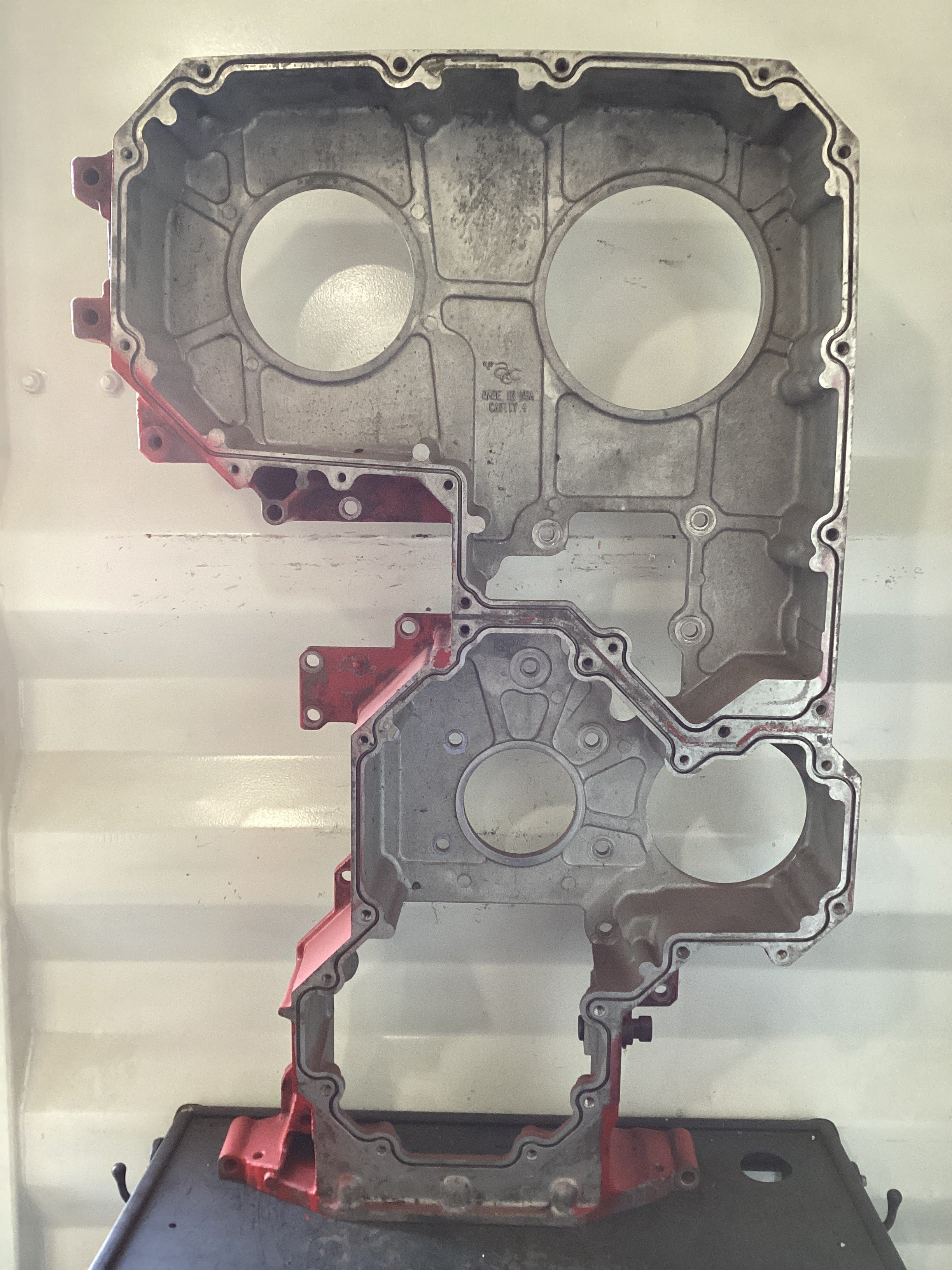 USED | ENGINE TIMING COVER CUMMINS ISX DOBLE CAM | SKU86