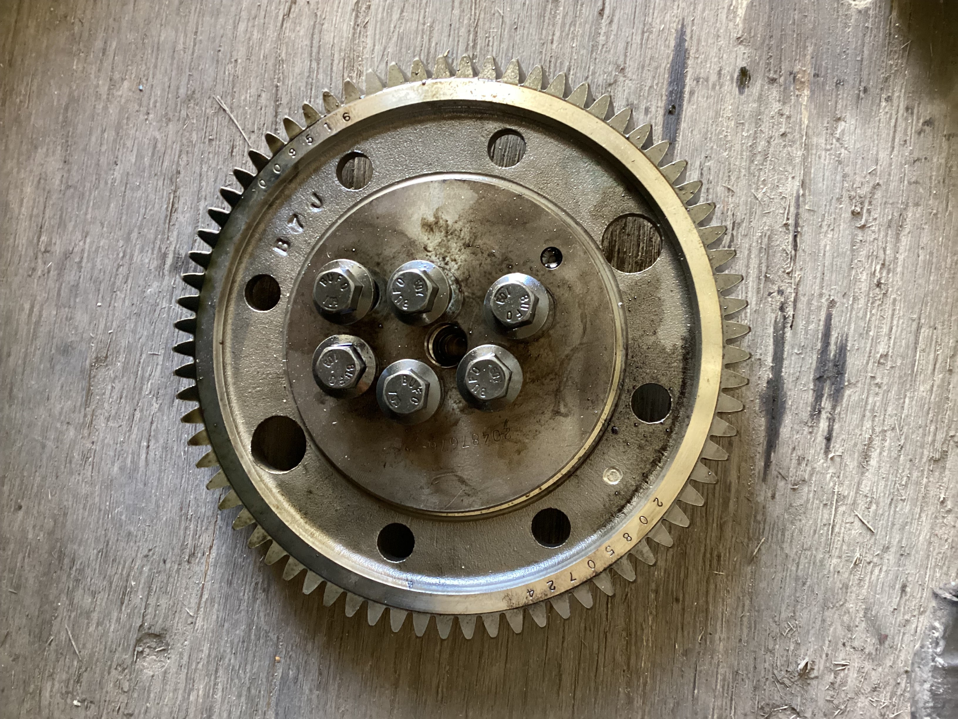 USED | ENGINE IDLER GEAR WITH HUB VOLVO 2019 D13 | SKU1,249
