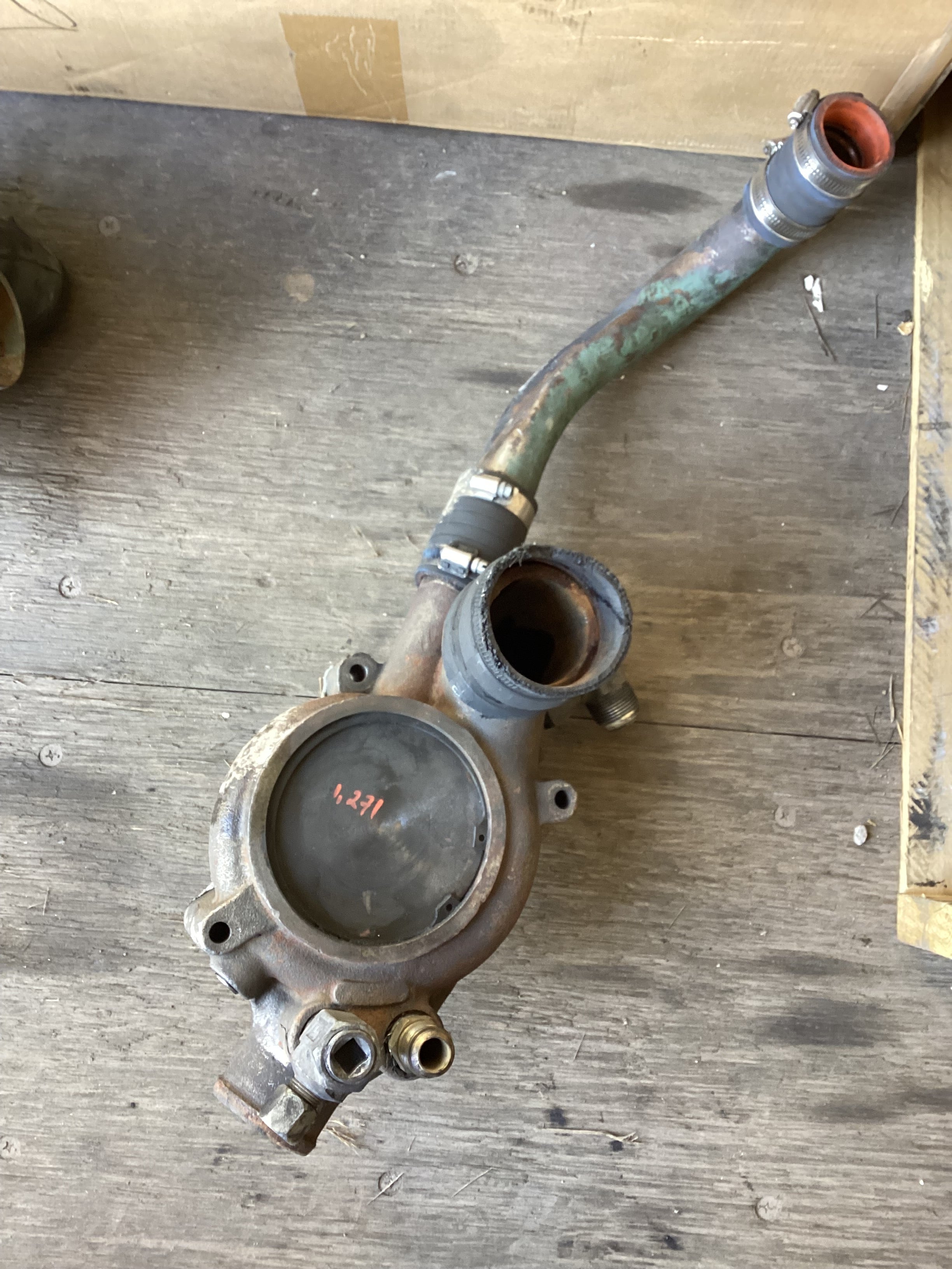 USED | ENGINE WATER PUMP ASSEMBLY DETROIT 12.7 | SKU1,271