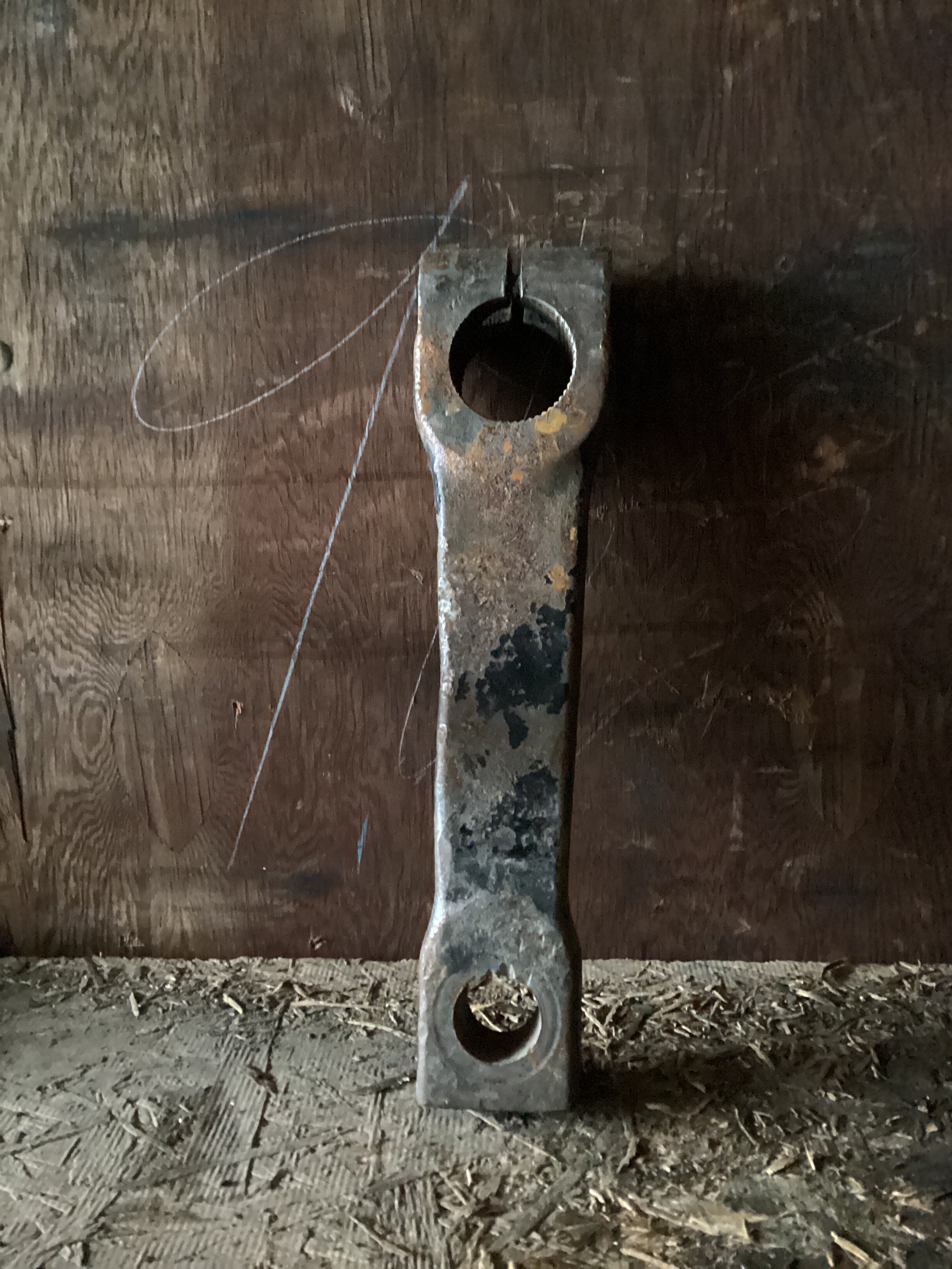 USED | POWER STEERING GEAR BOX PITMAN ARM | SKU1,204