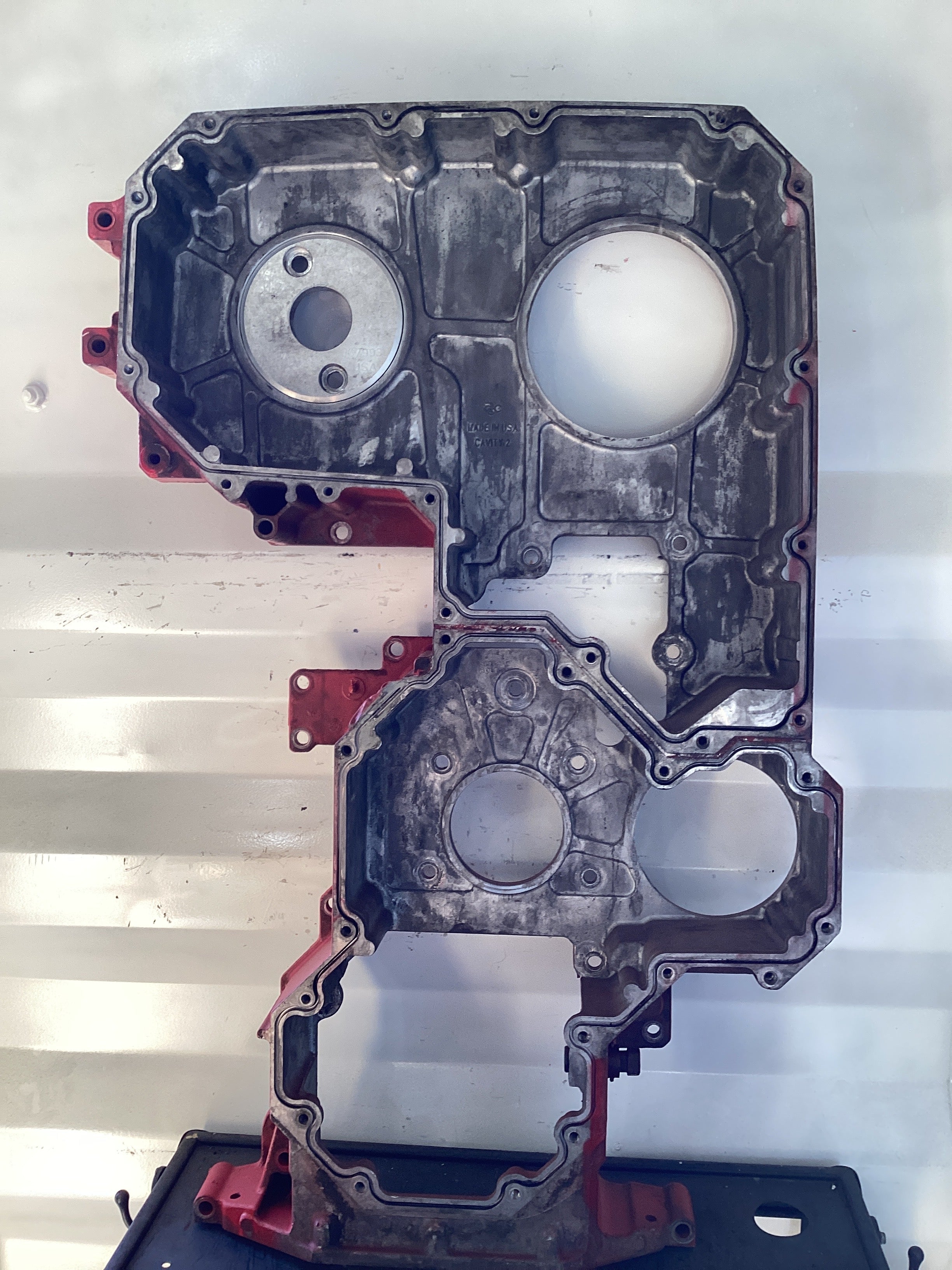 USED | ENGINE TIMING COVER CUMMINS ISX DOBLE CAM | SKU87