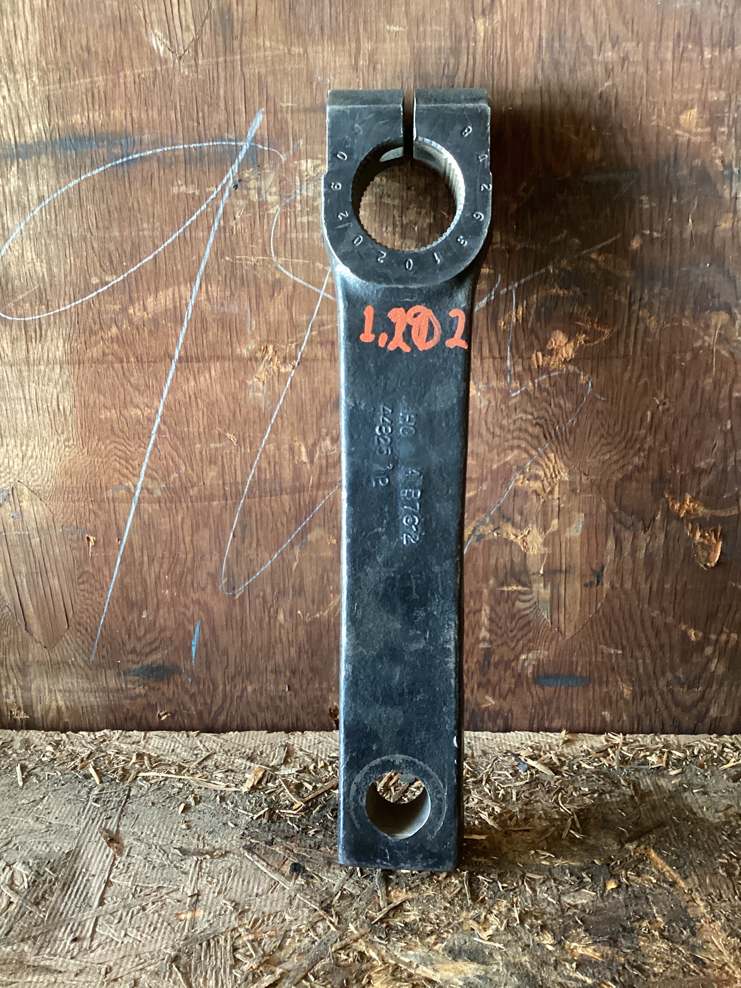 USED | POWER STEERING GEAR BOX PITMAN ARM | SKU1,202