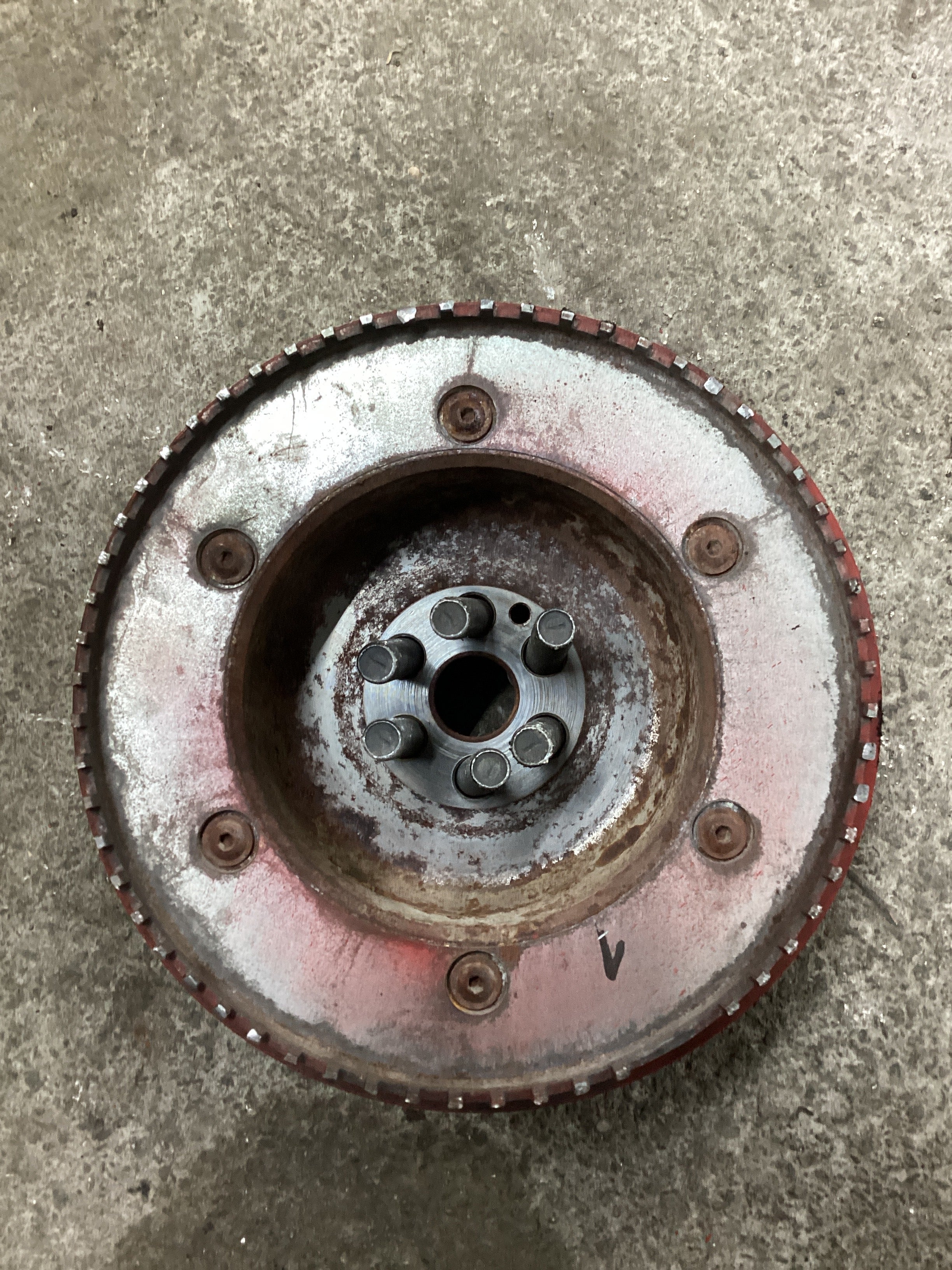 USED | ENGINE HARMONIC BALANCER VIBRATION DAMPER CUMMINS ISB 2012 | SKU1,144