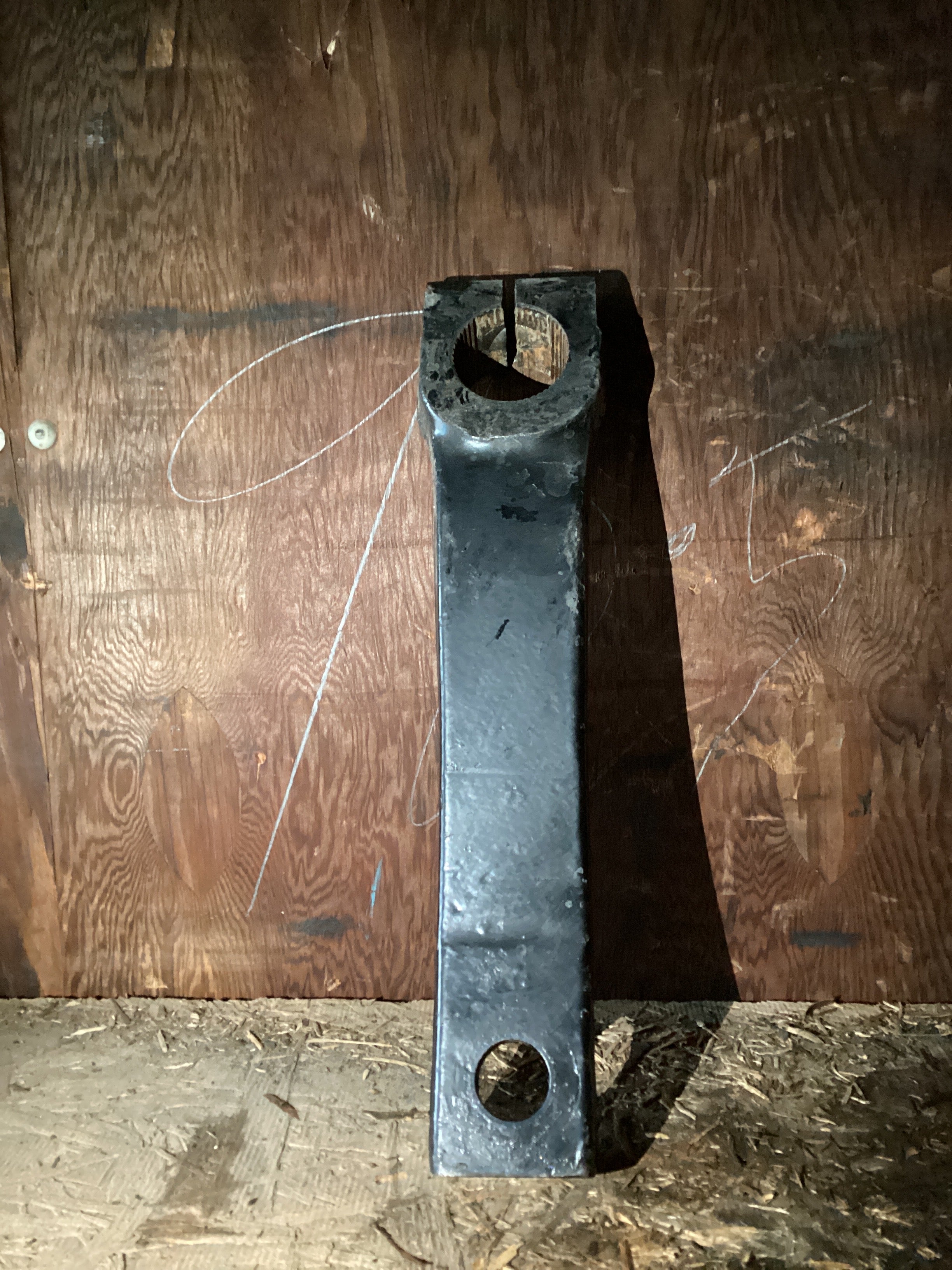 USED | POWER STEERING GEAR BOX PITMAN ARM | SKU1,203