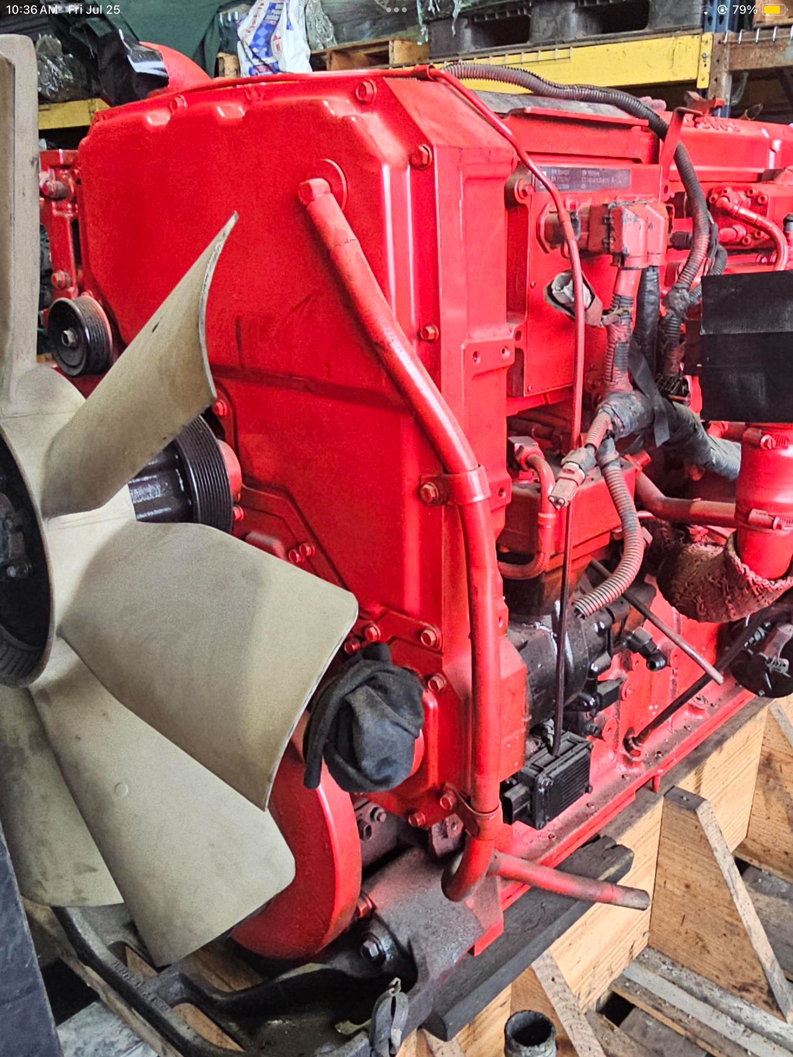 USED | ENGINE COMPLETELY CUMMINS ISX CM870 | SKU1,084