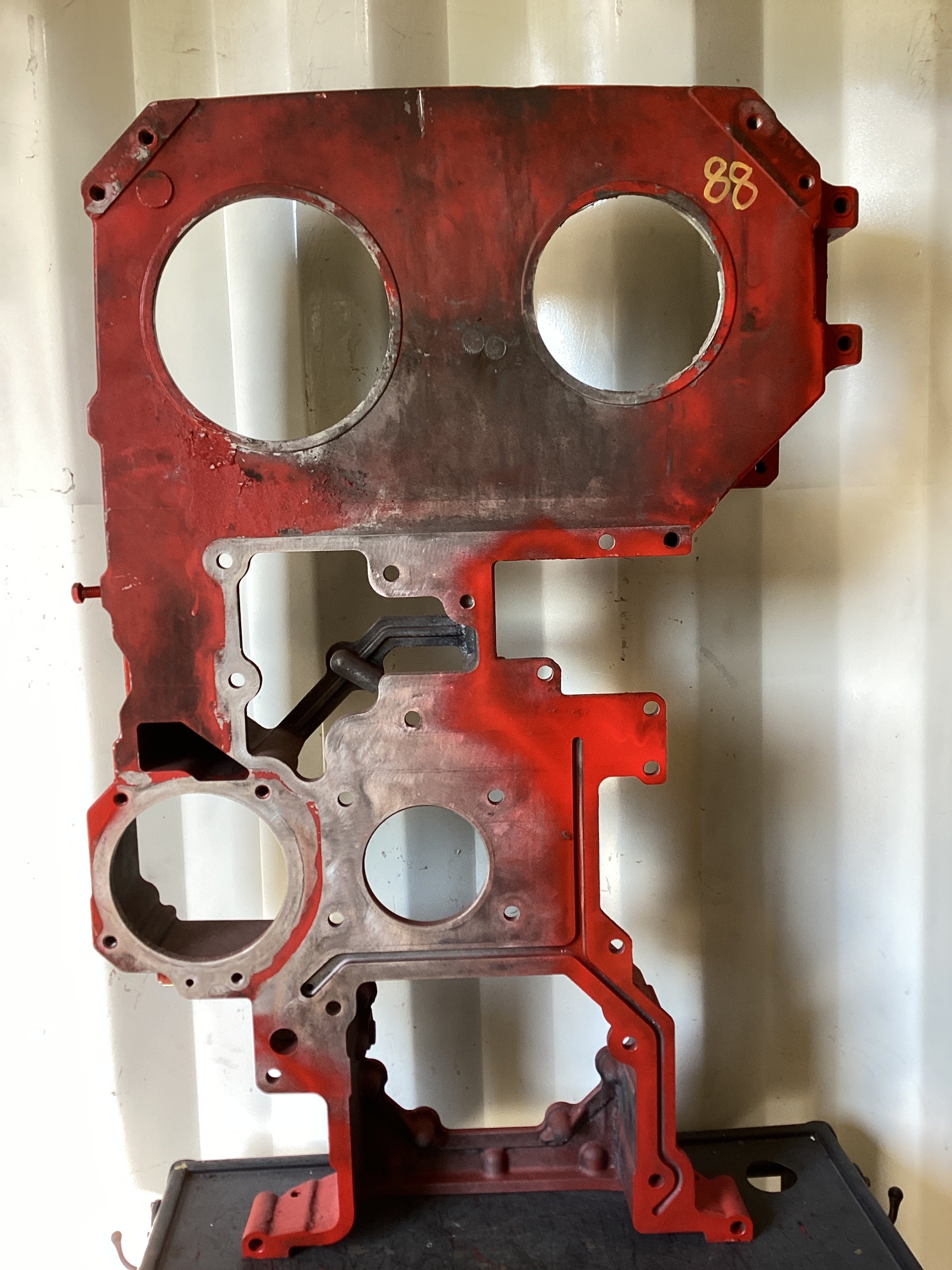 USED | ENGINE TIMING COVER CUMMINS ISX DOBLE CAM | SKU88