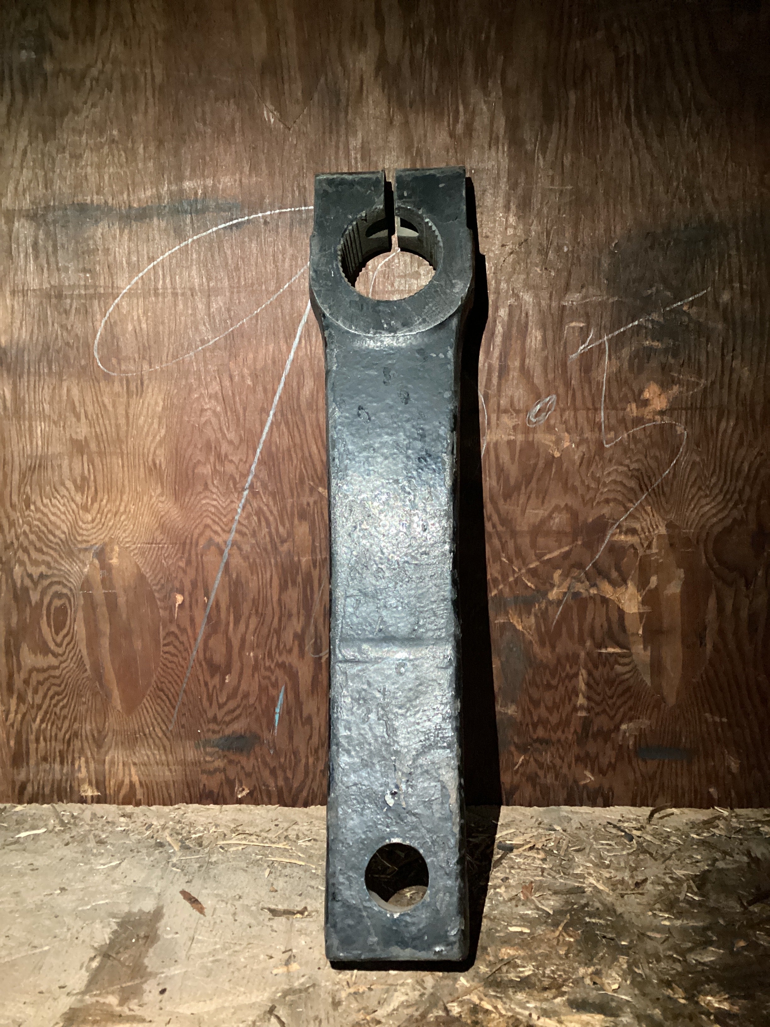 USED | POWER STEERING GEAR BOX PITMAN ARM | SKU1,202