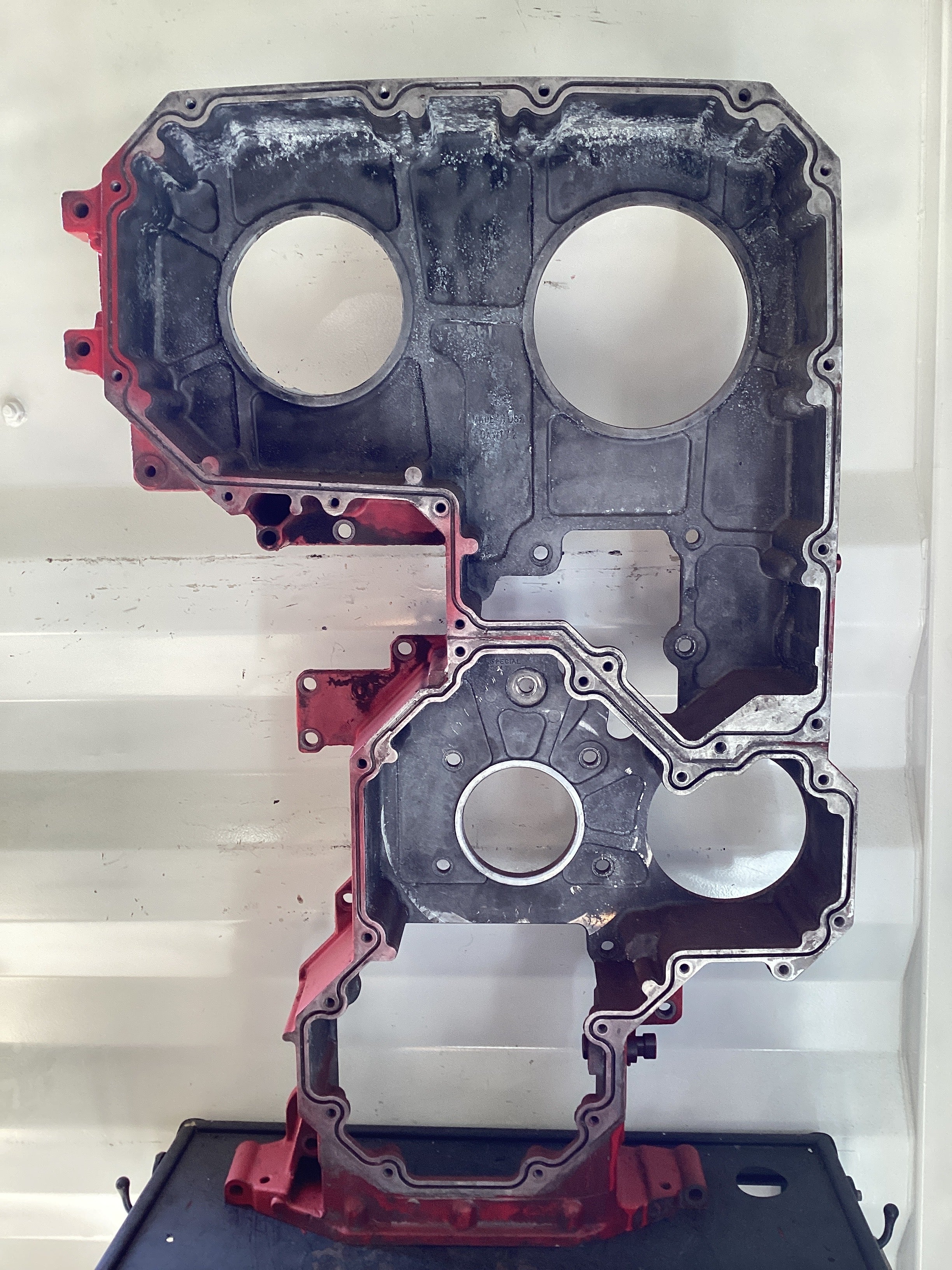 USED | ENGINE TIMING COVER CUMMINS ISX DOBLE CAM | SKU88