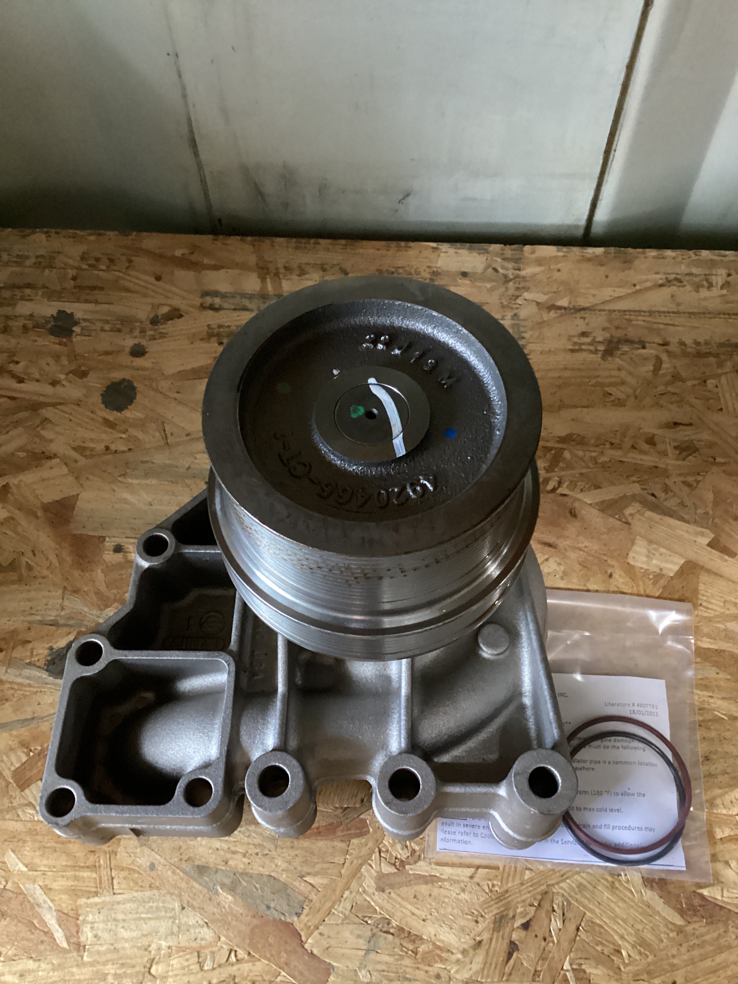 NEW | WATER PUMP ASSY (ISX OLD STILE) | SKU126