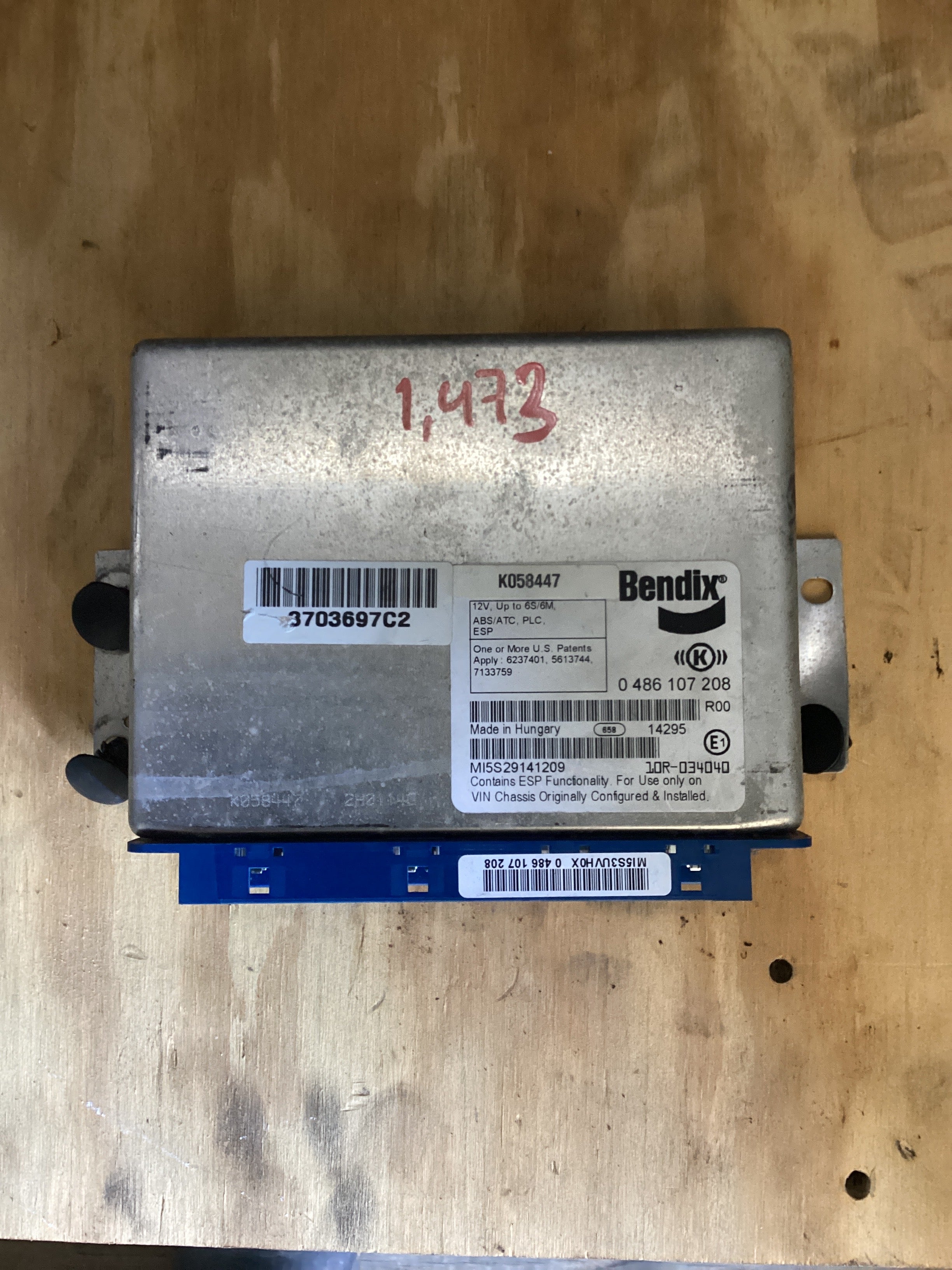 USED | ABS BRAKE CONTROL MODULE PETERBILT | SKU1,473