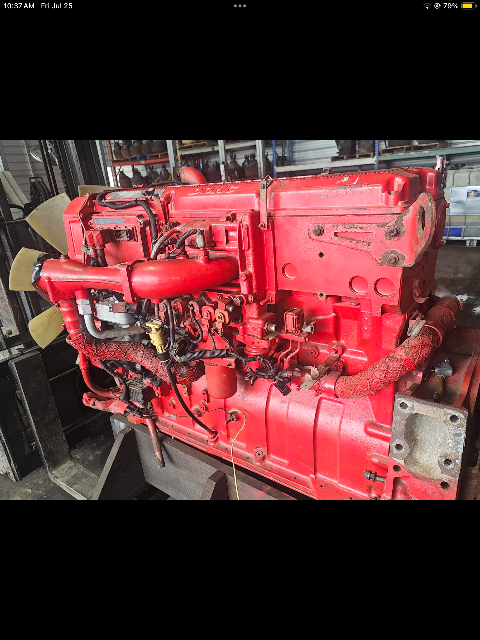USED | ENGINE COMPLETELY CUMMINS ISX CM870 | SKU1,085