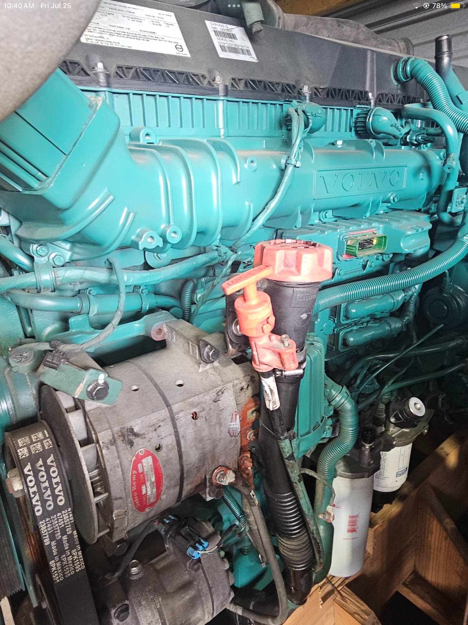 USED | ENGINE COMPLETELY VOLVO D13 | SKU1,087
