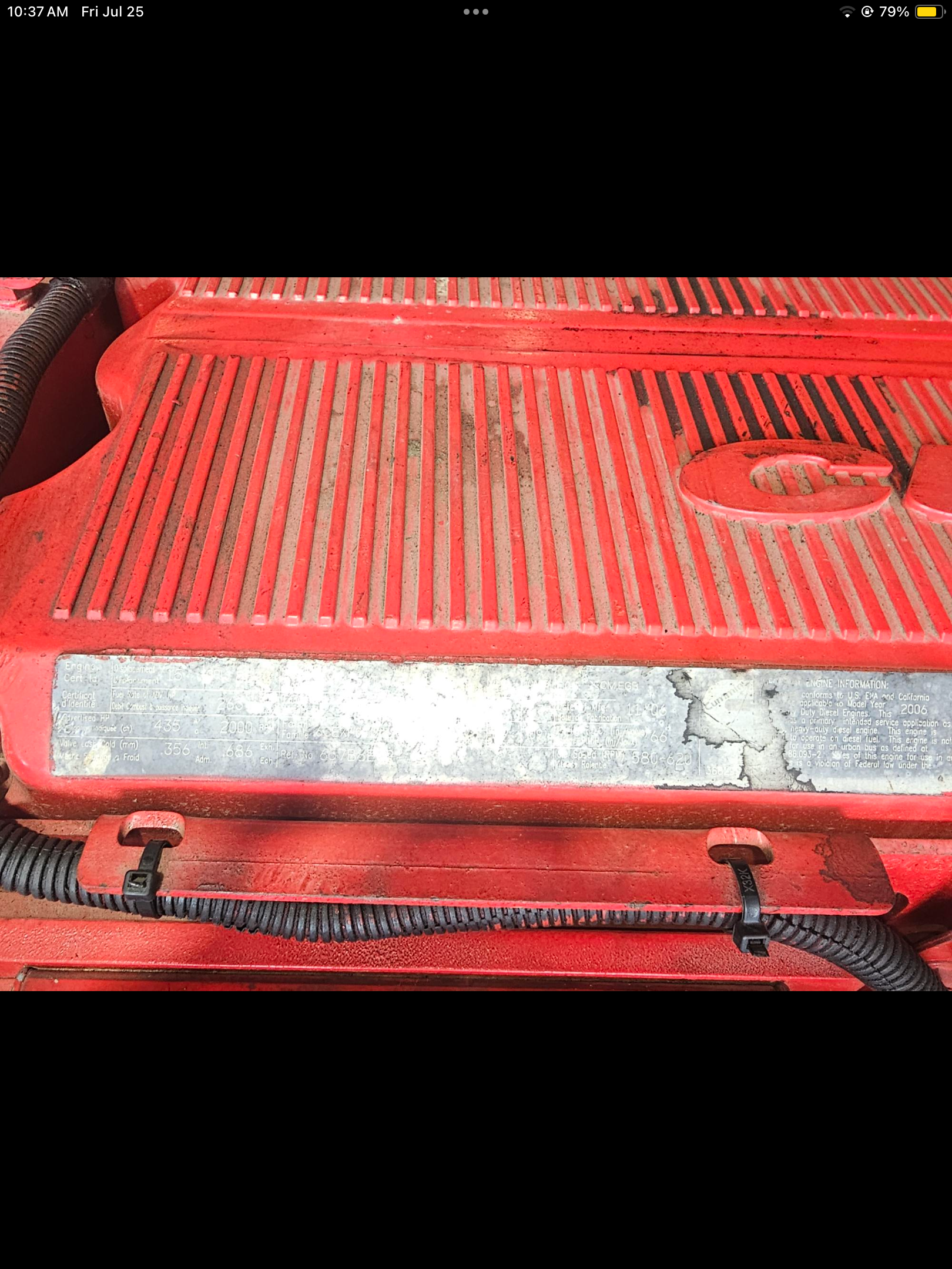 USED | ENGINE COMPLETELY CUMMINS ISX CM870 | SKU1,085