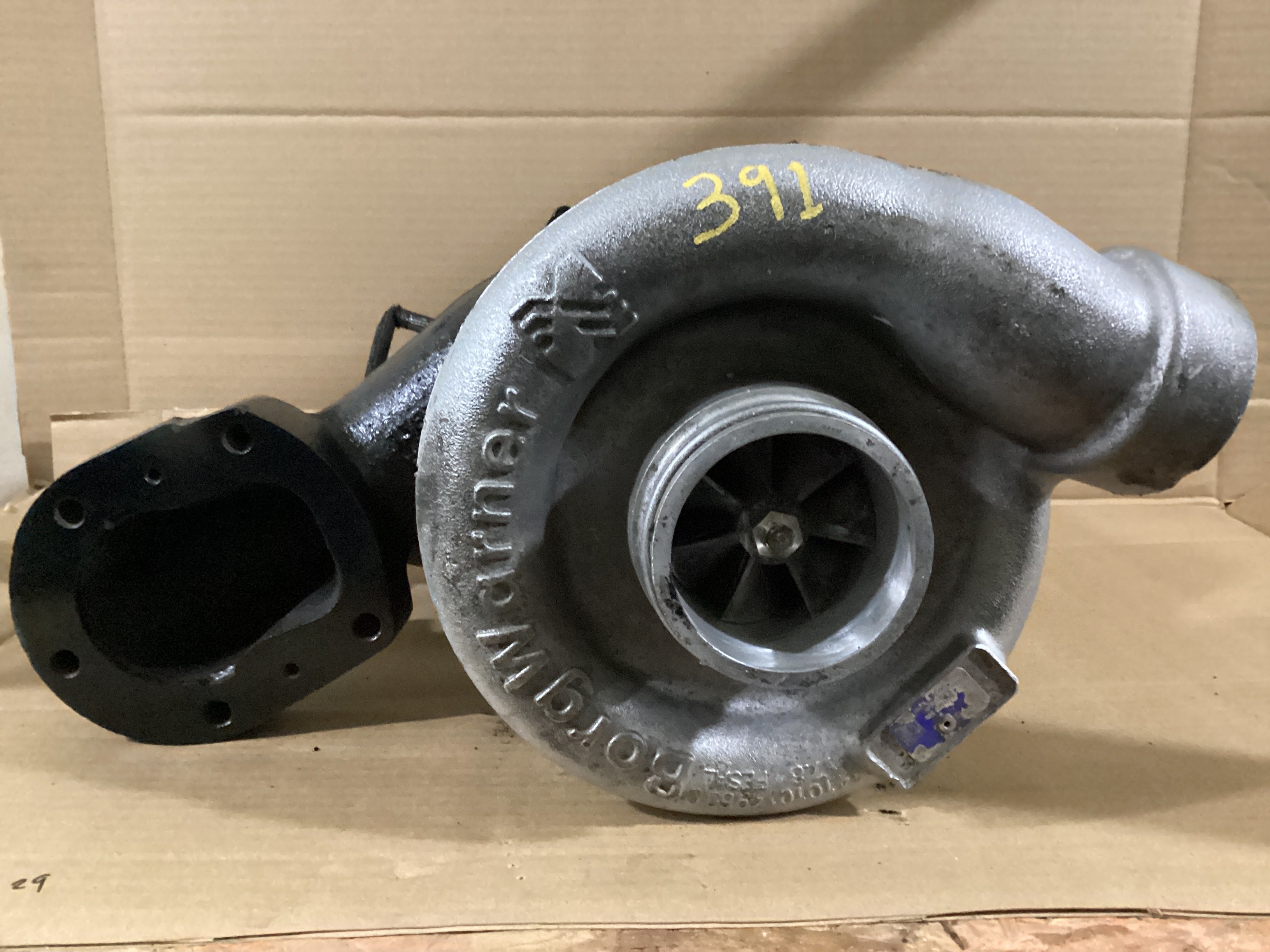 USED | TURBOCHARGER INTERNATIONAL MAXXFORCE 13 LOW PRESSURE SIDE | SKU391