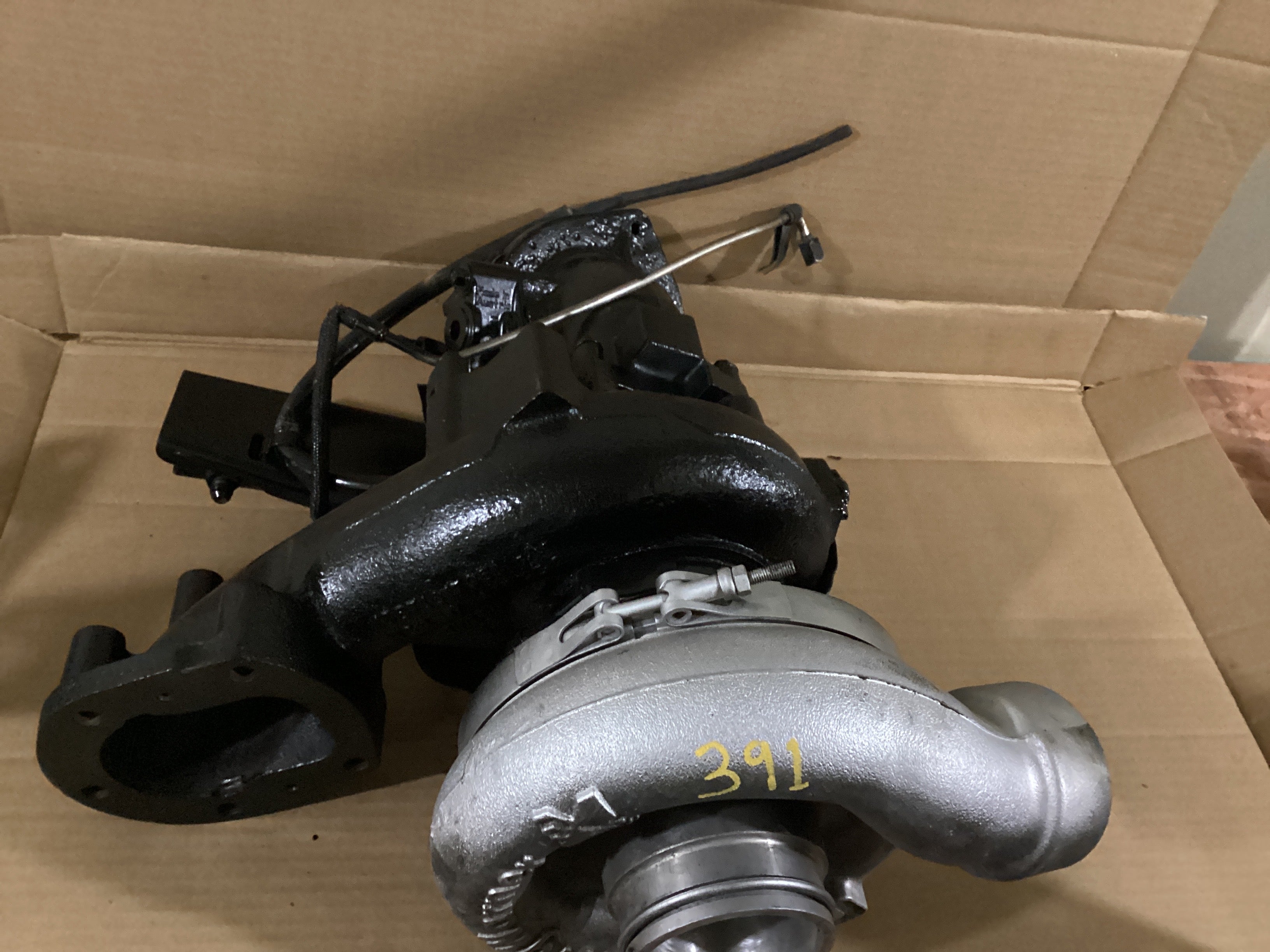 USED | TURBOCHARGER INTERNATIONAL MAXXFORCE 13 LOW PRESSURE SIDE | SKU391